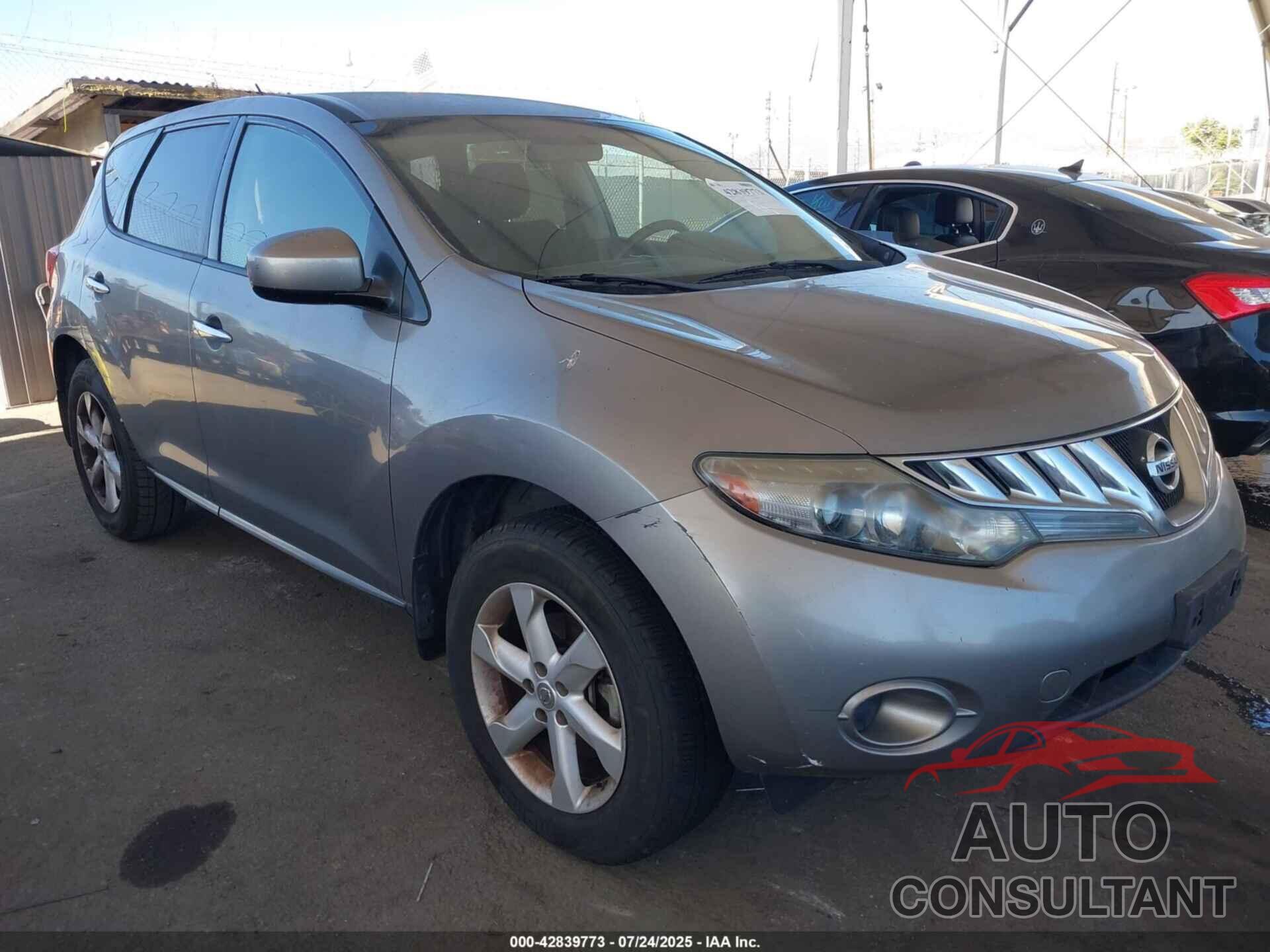 NISSAN MURANO 2010 - JN8AZ1MW7AW135865