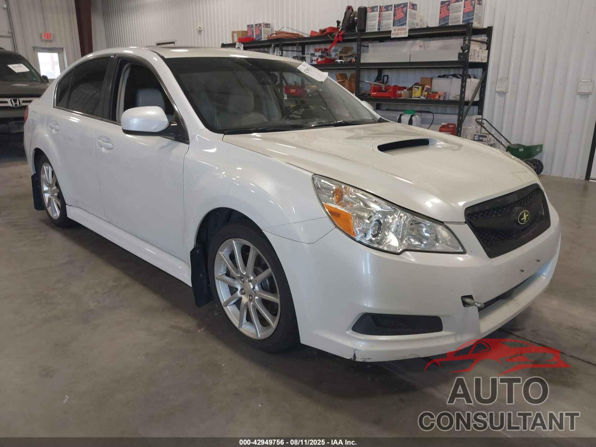 SUBARU LEGACY 2010 - 4S3BMFK68A1224680