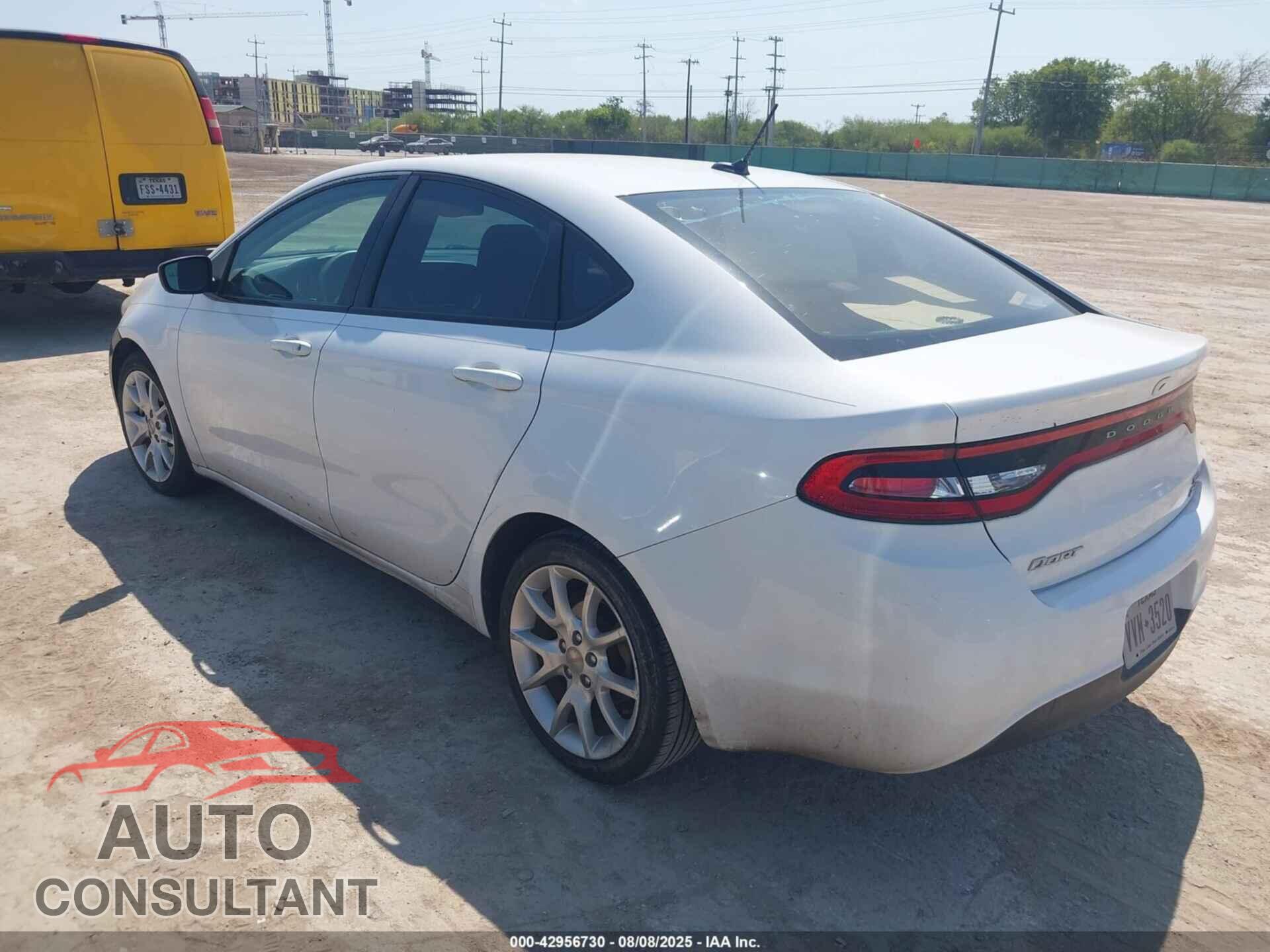 DODGE DART 2014 - 1C3CDFBB2ED719547