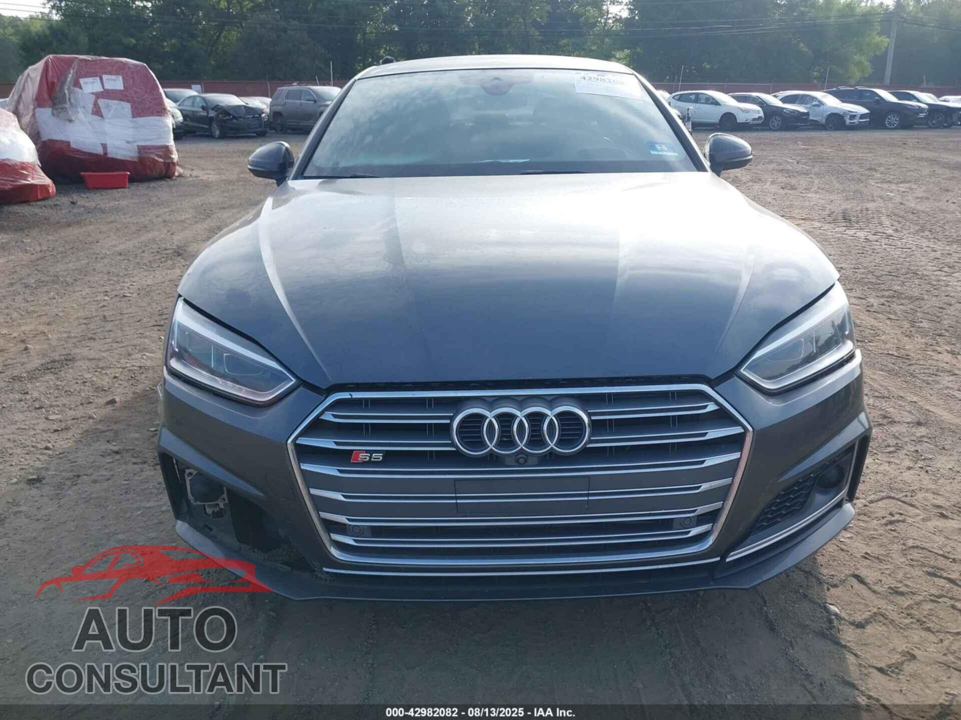 AUDI S5 2018 - WAUC4CF5XJA004958