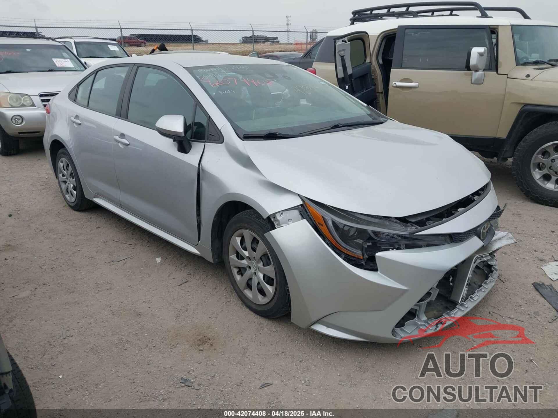TOYOTA COROLLA 2021 - 5YFEPMAE5MP270369