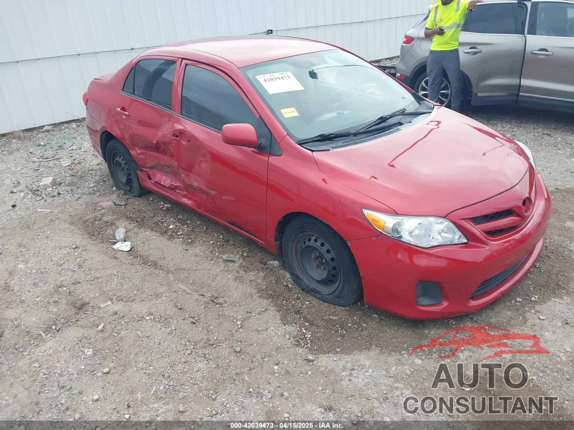 TOYOTA COROLLA 2012 - 5YFBU4EE0CP067460