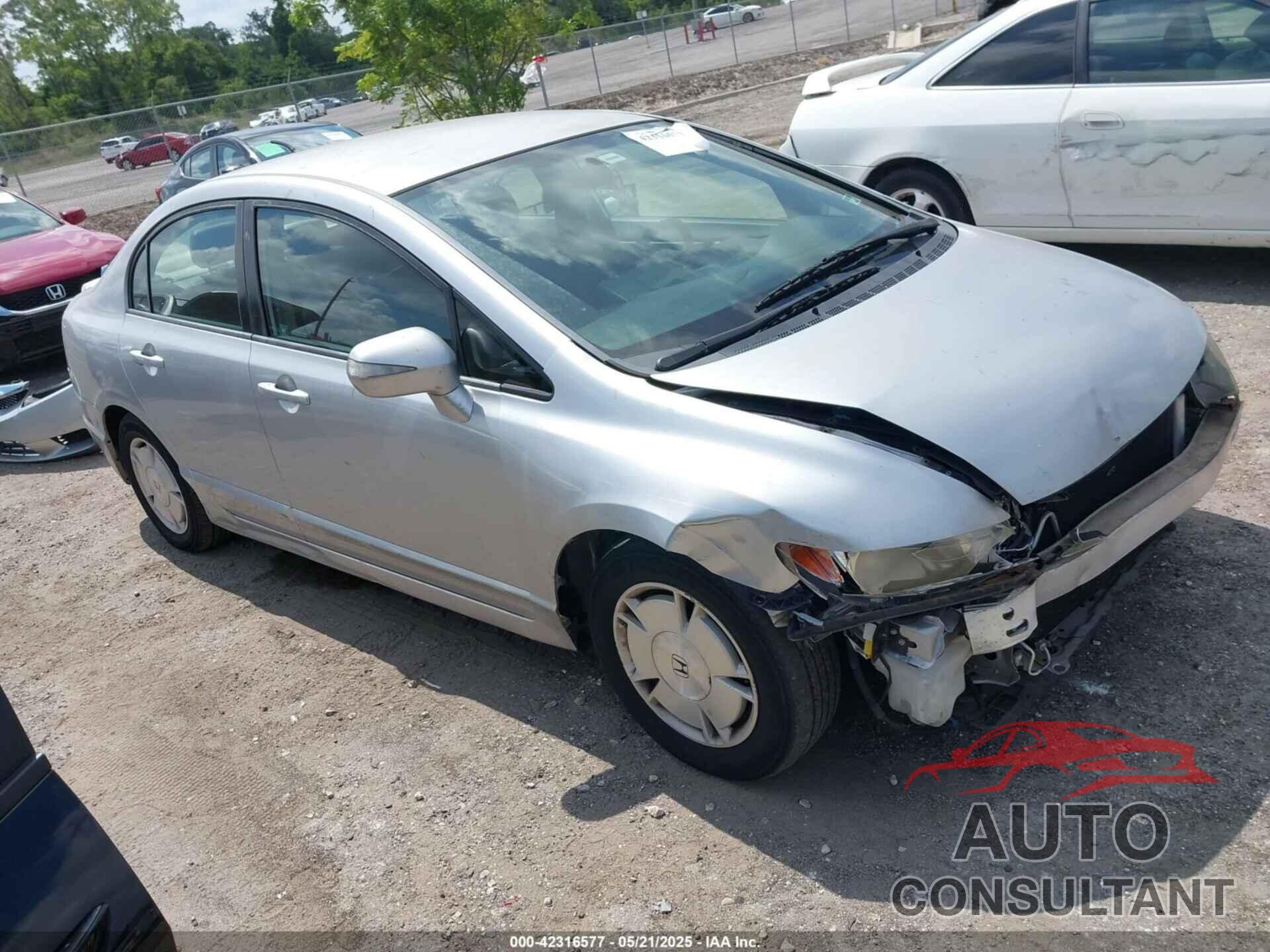 HONDA CIVIC HYBRID 2009 - JHMFA36269S002319