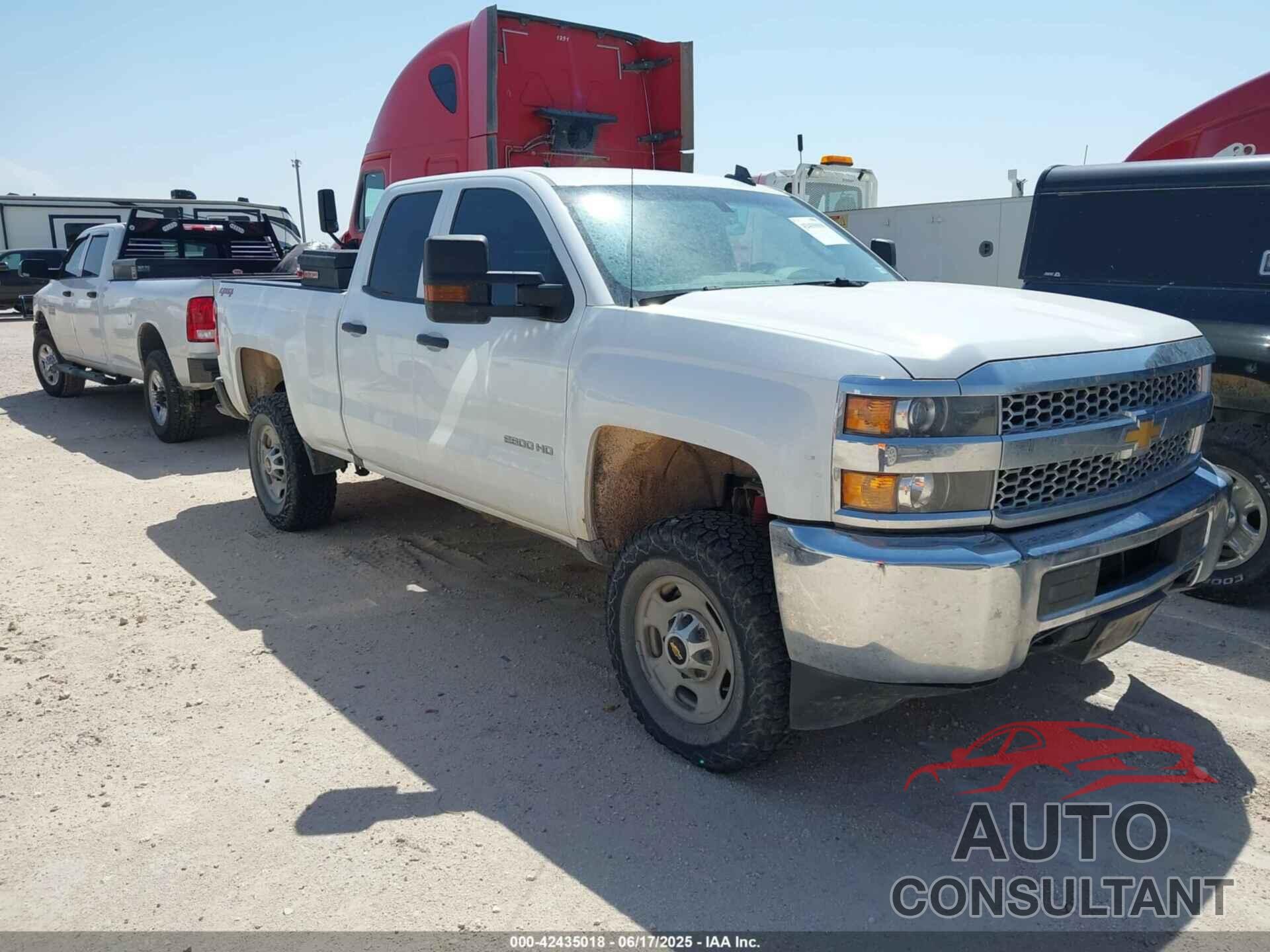 CHEVROLET SILVERADO 2500HD 2019 - 2GC2KREG5K1219959