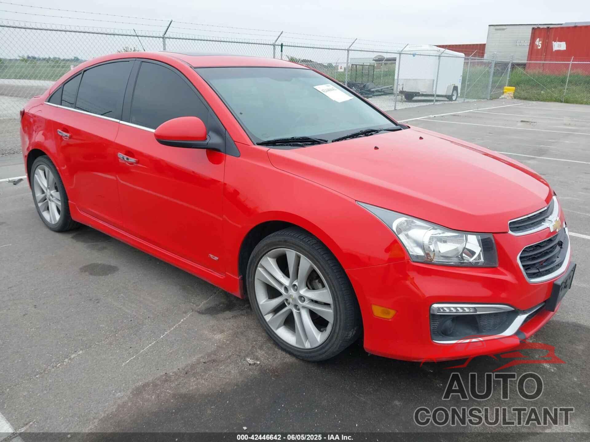 CHEVROLET CRUZE 2015 - 1G1PG5SB5F7125087
