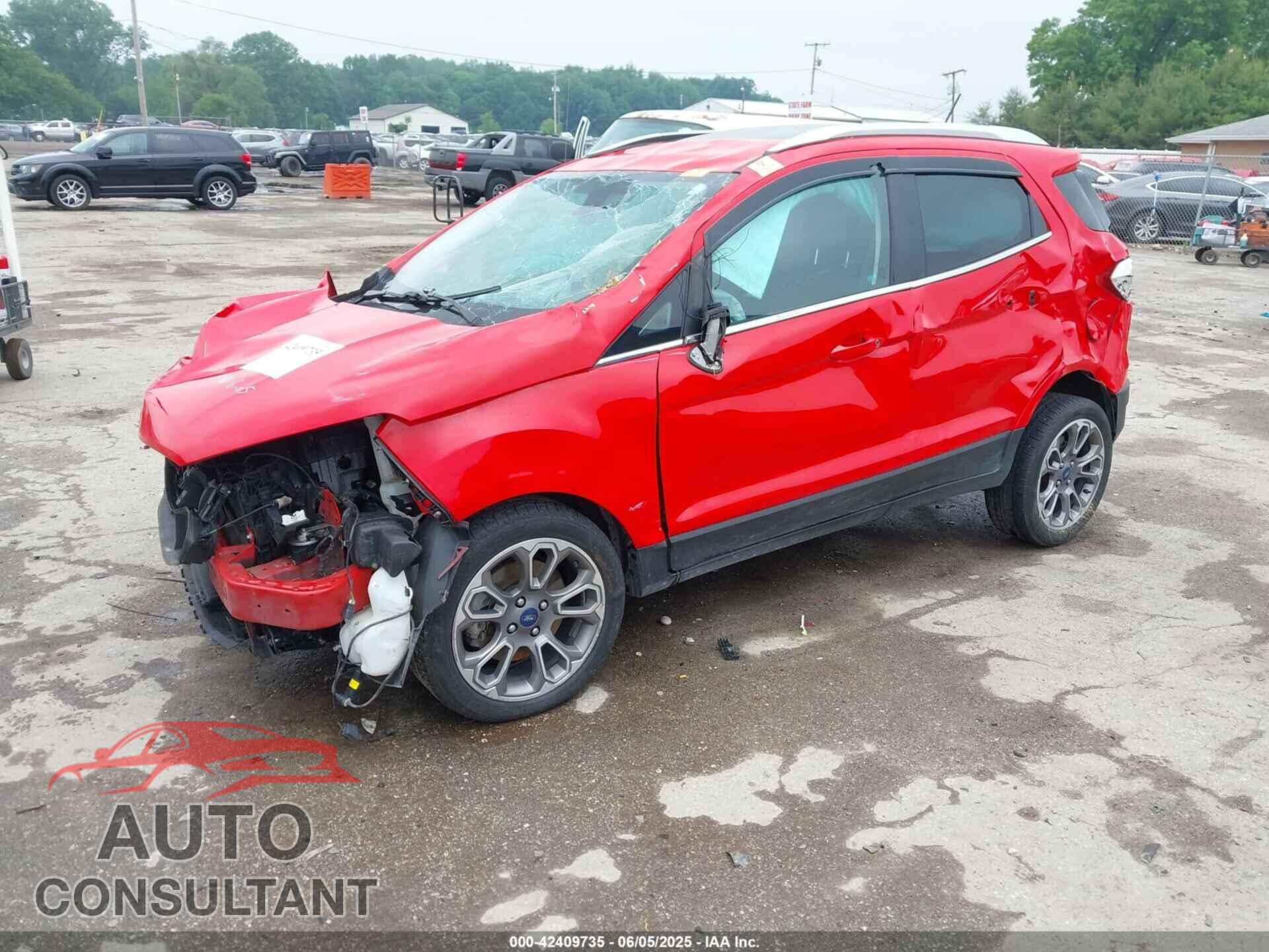 FORD ECOSPORT 2019 - MAJ6S3KL5KC251536