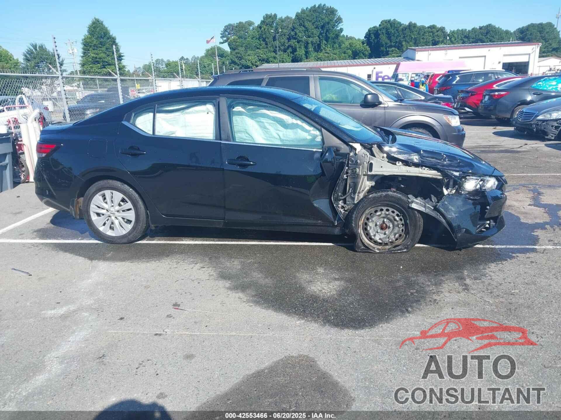 NISSAN SENTRA 2022 - 3N1AB8BV1NY259120