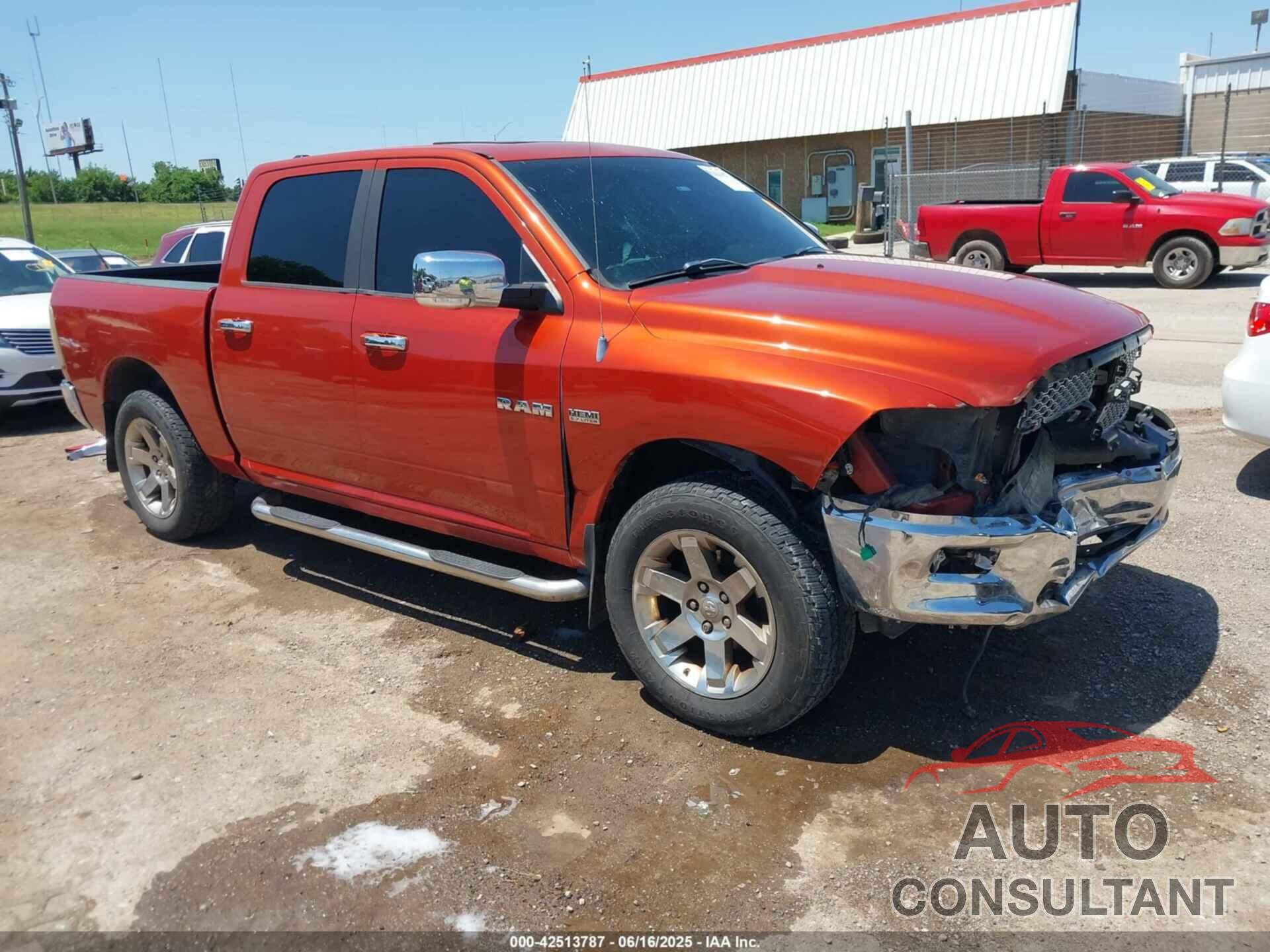 DODGE RAM 1500 2009 - 1D3HV13T29S736303