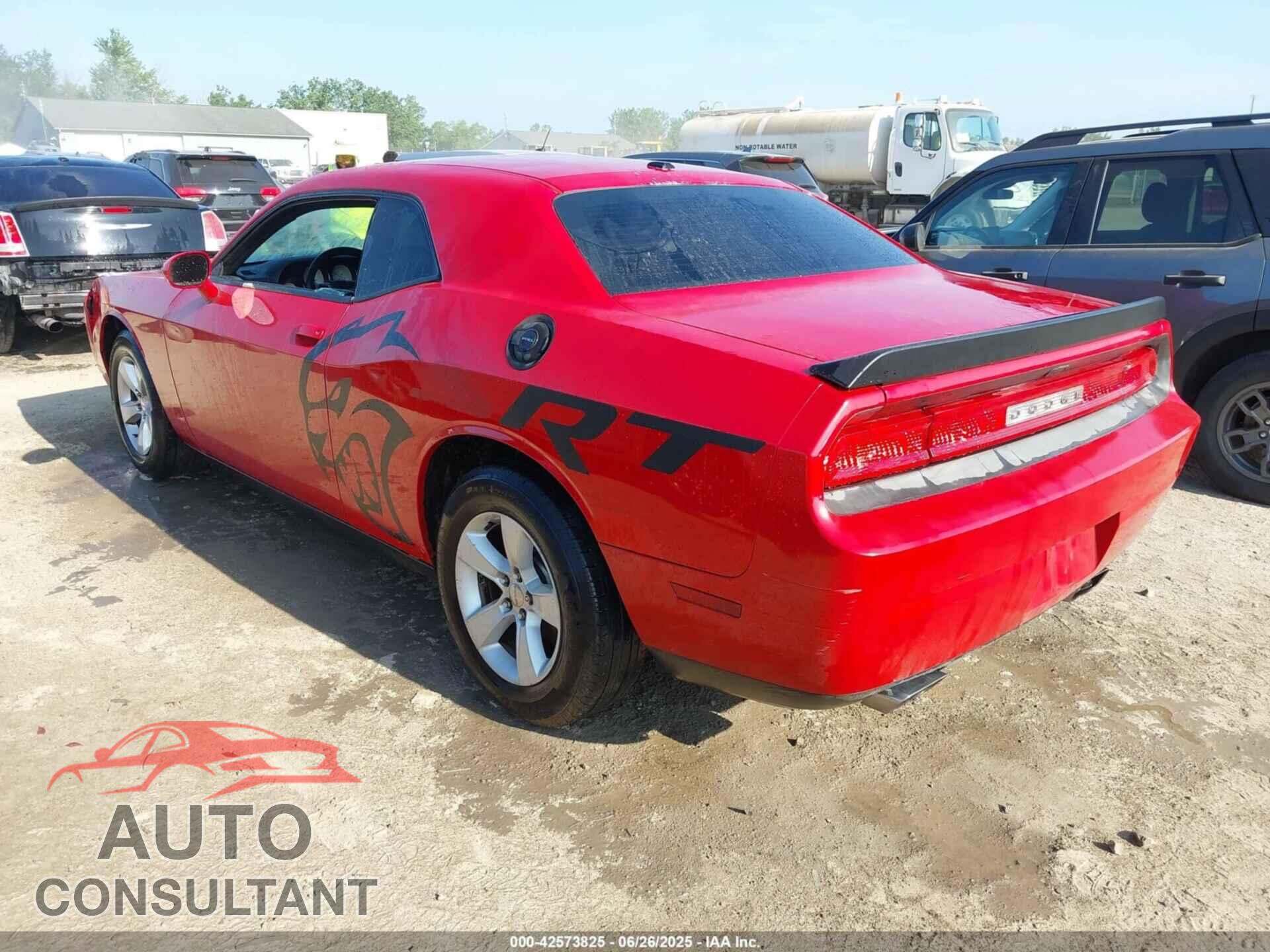 DODGE CHALLENGER 2012 - 2C3CDYAGXCH161889