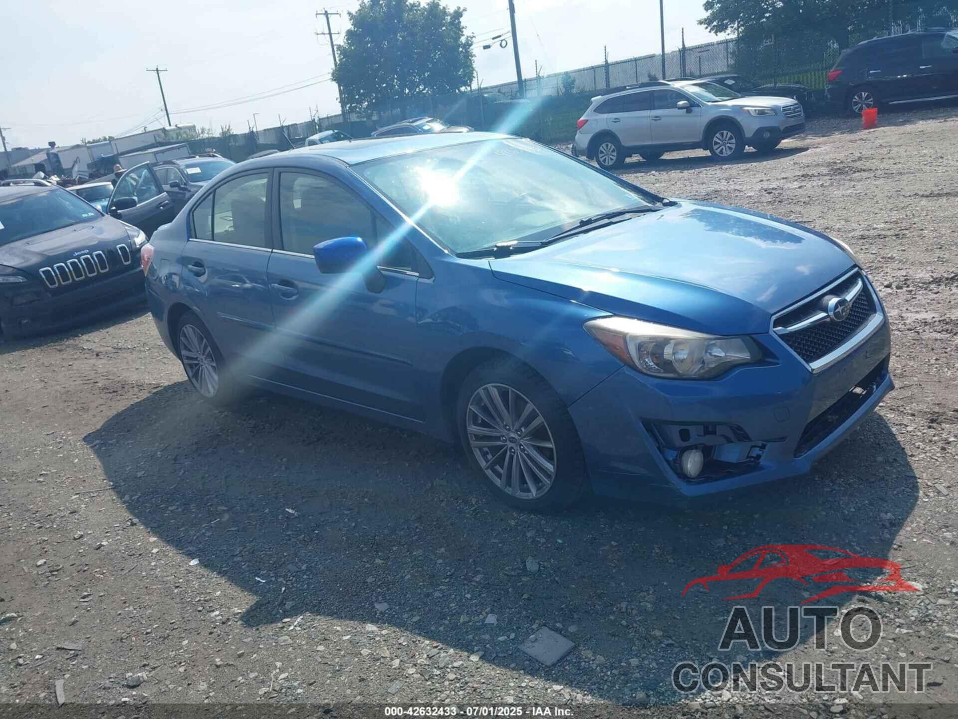 SUBARU IMPREZA 2015 - JF1GJAK67FH013122