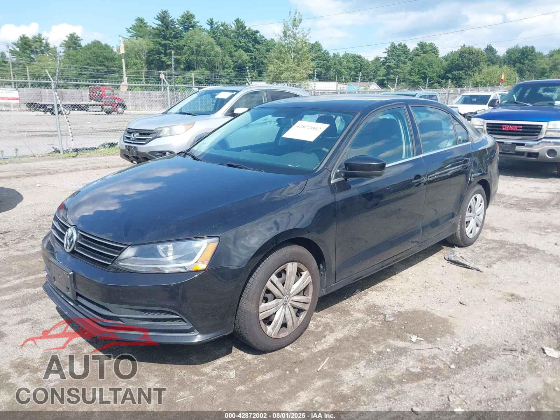 VOLKSWAGEN JETTA 2017 - 3VW2B7AJ2HM304813
