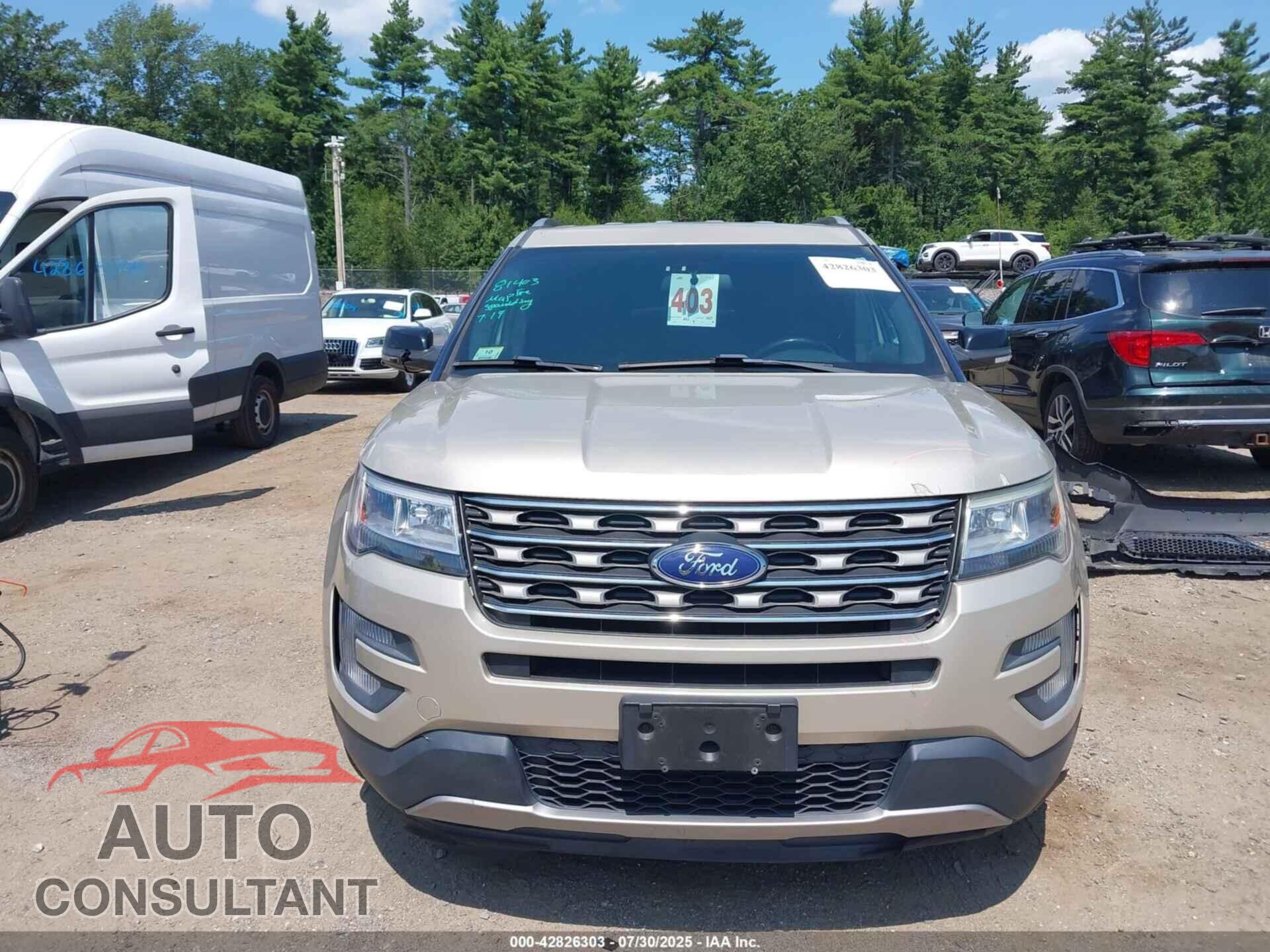 FORD EXPLORER 2017 - 1FM5K8D87HGC01665