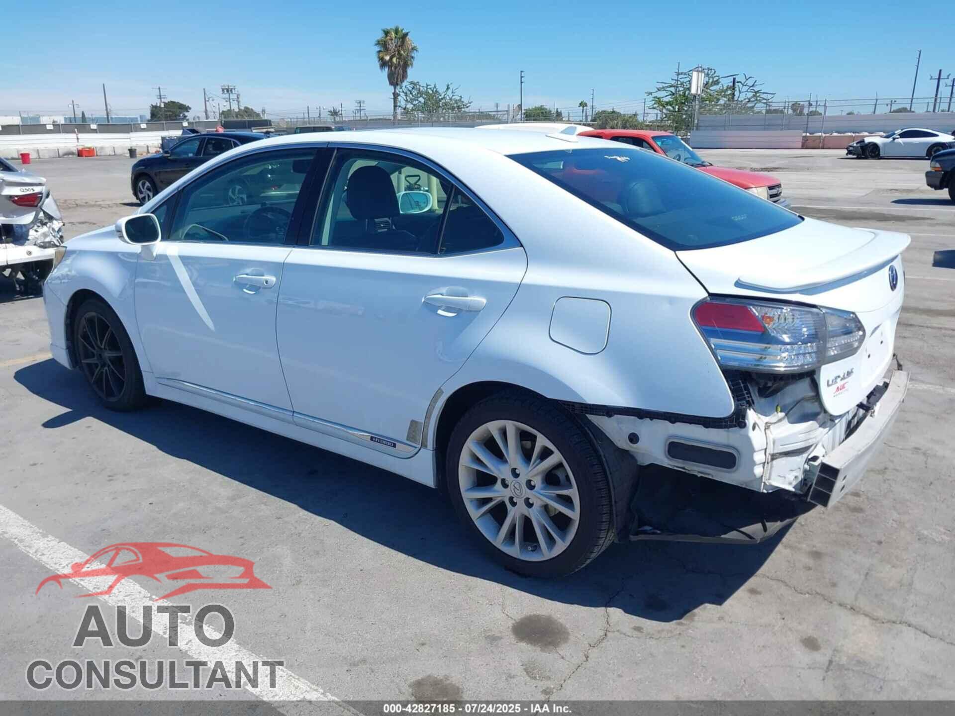 LEXUS HS 250H 2010 - JTHBB1BA0A2028934