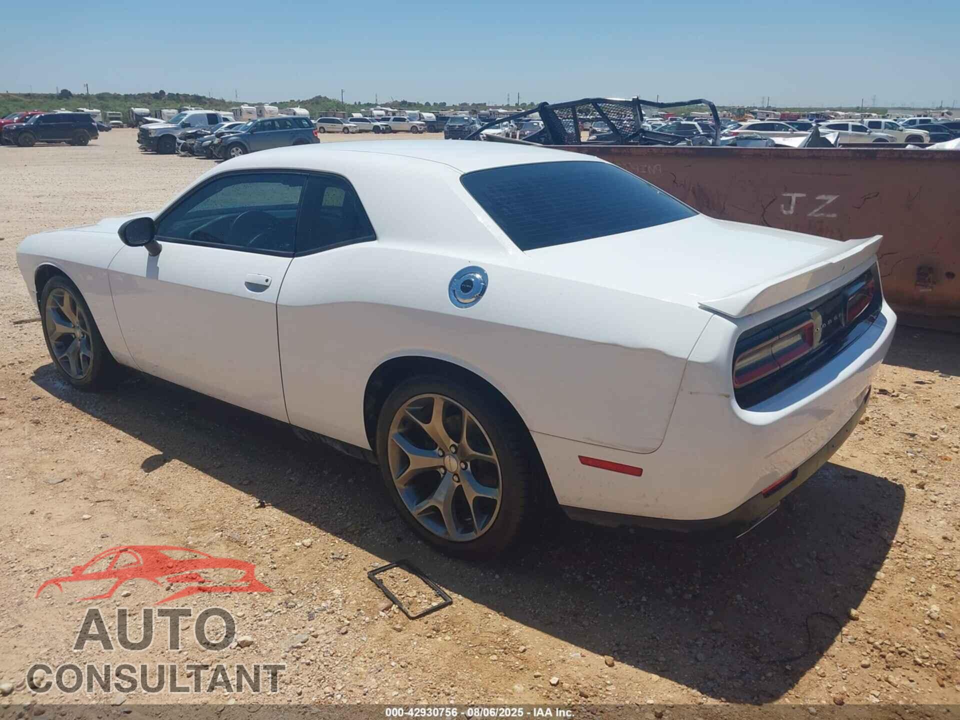 DODGE CHALLENGER 2016 - 2C3CDZAG4GH201752