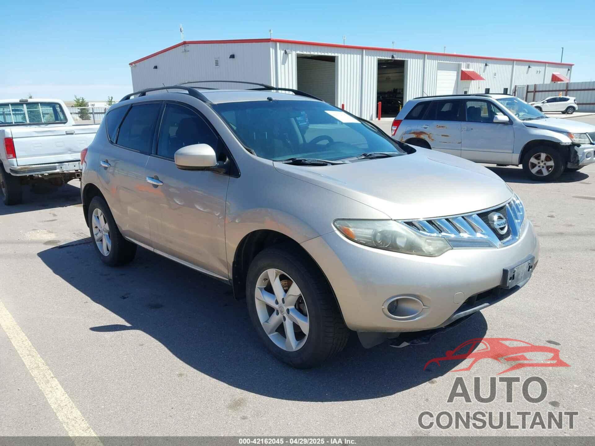 NISSAN MURANO 2009 - JN8AZ18W29W126819