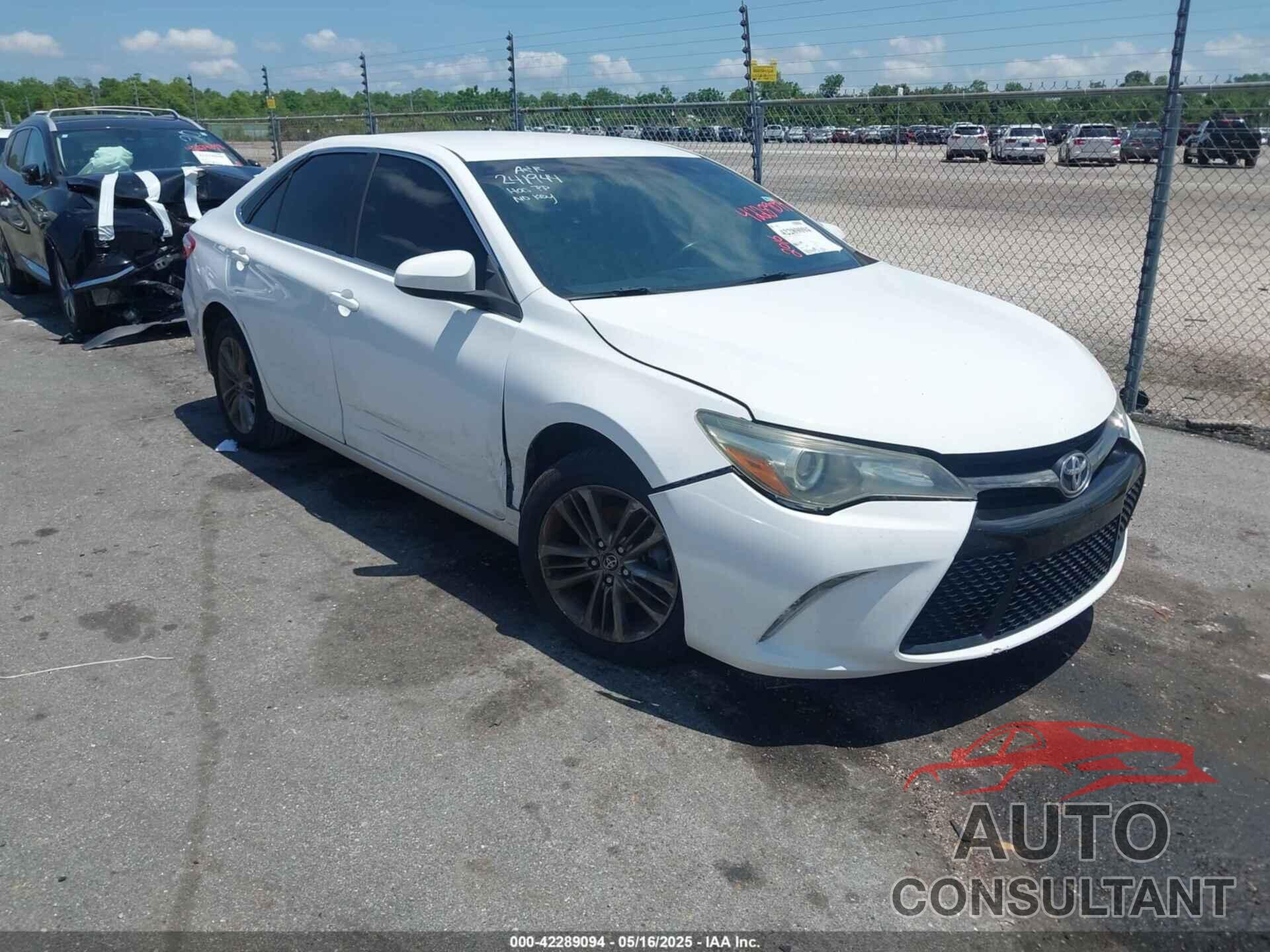 TOYOTA CAMRY 2016 - 4T1BF1FK3GU241944