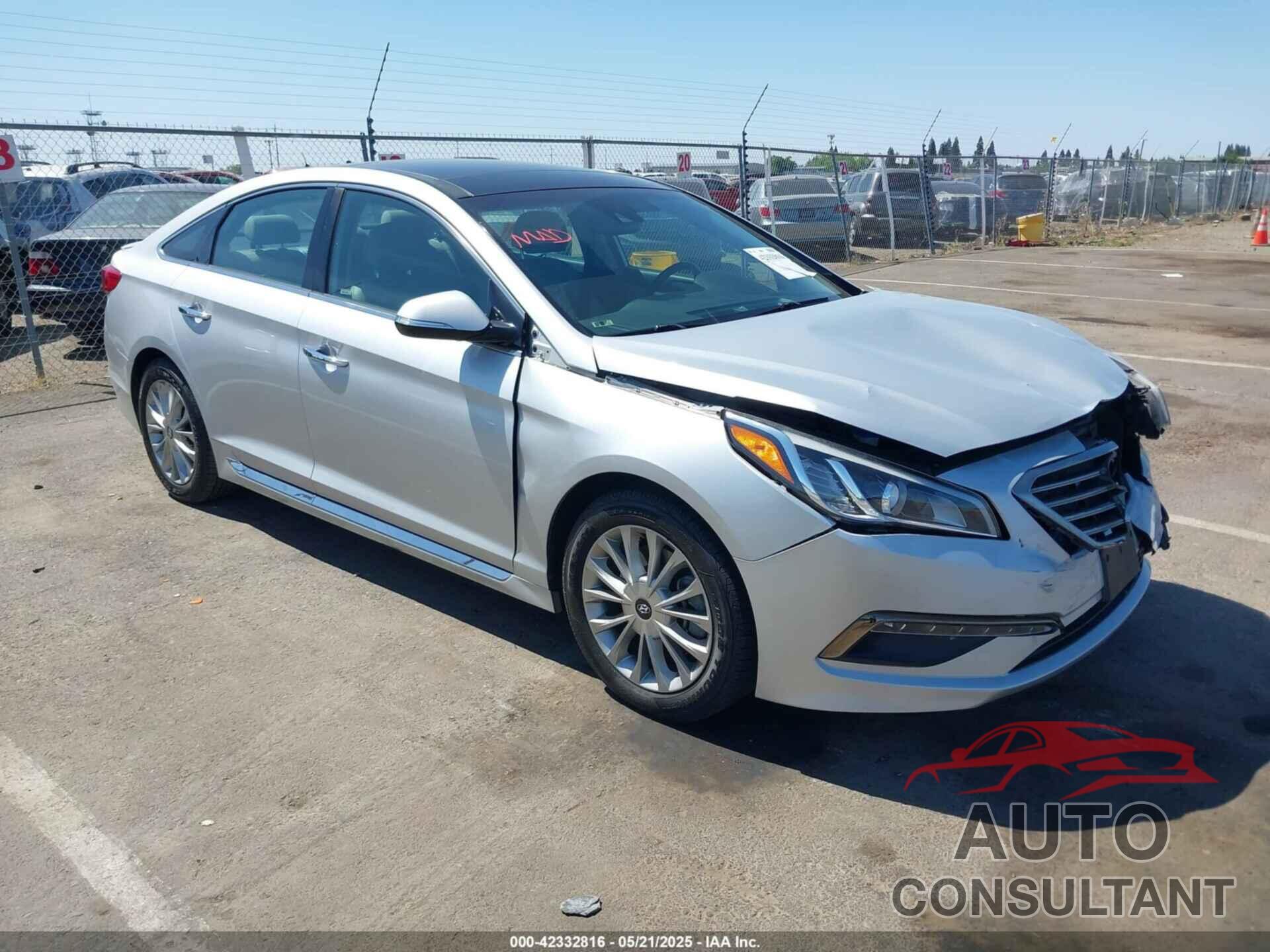 HYUNDAI SONATA 2015 - 5NPE34AF9FH076643