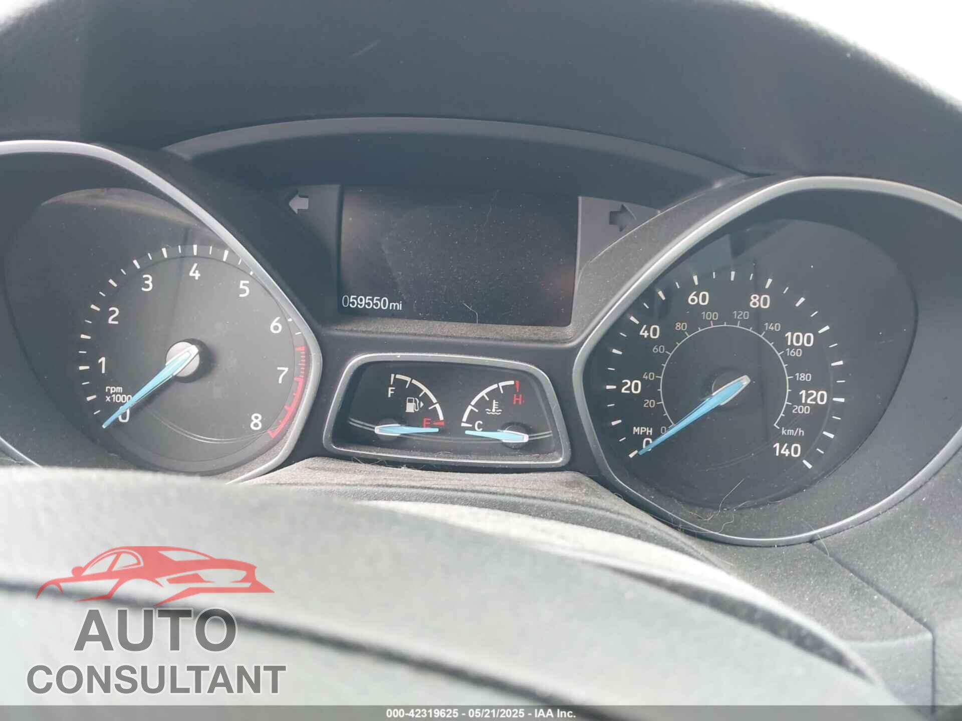 FORD FOCUS 2017 - 1FADP3FE0HL345451