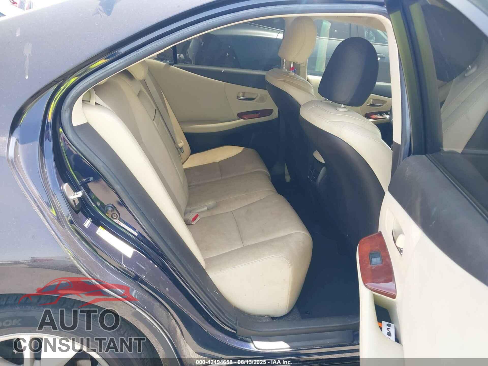 LEXUS HS 250H 2010 - JTHBB1BA0A2020736