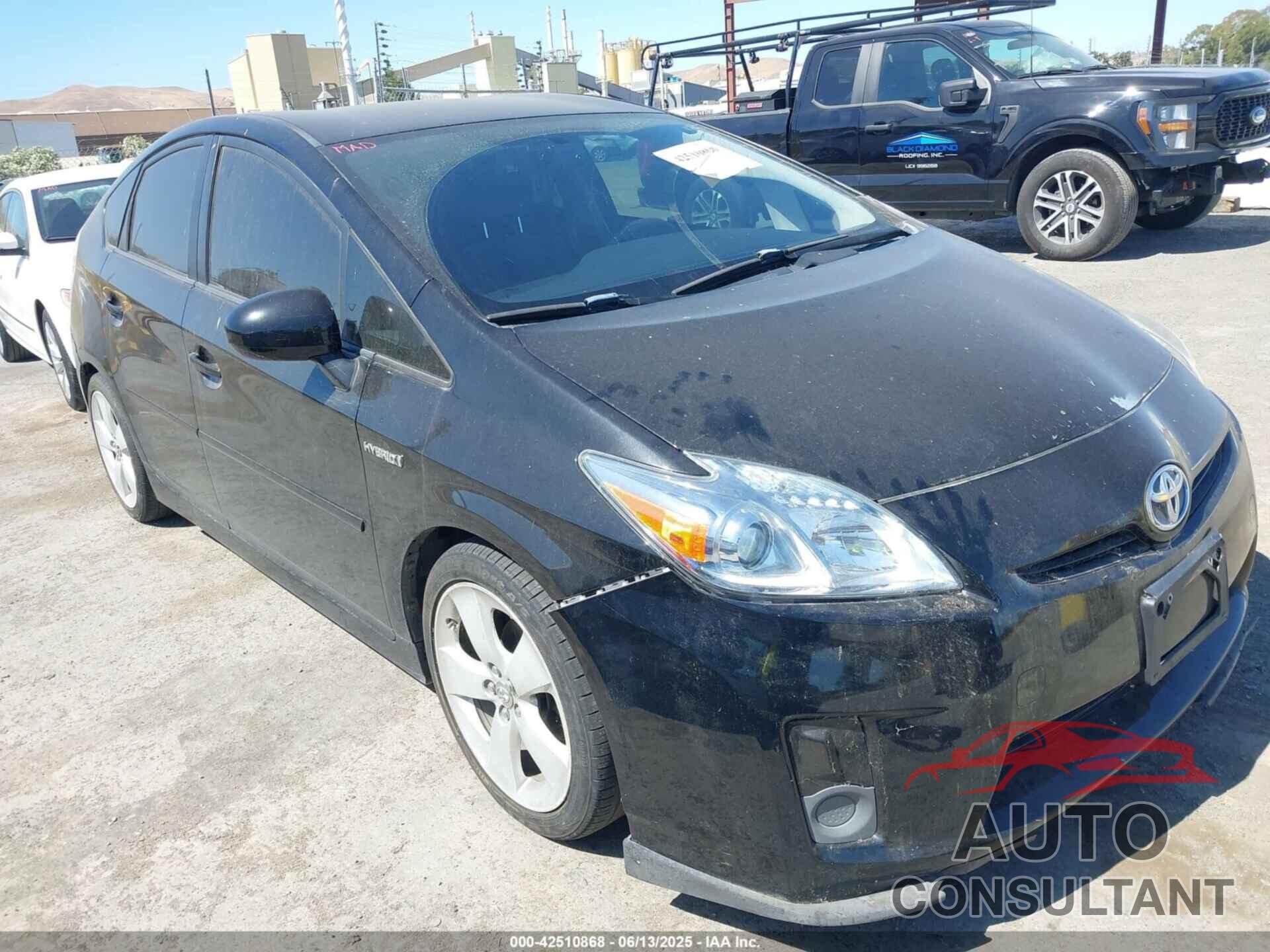 TOYOTA PRIUS 2011 - JTDKN3DU4B1478511