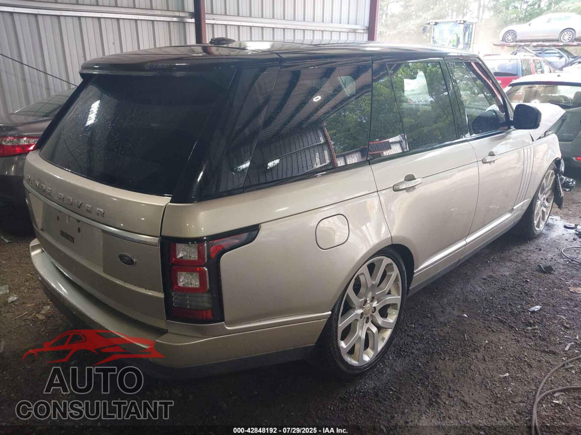 LAND ROVER RANGE ROVER 2015 - SALGS2VF2FA205395