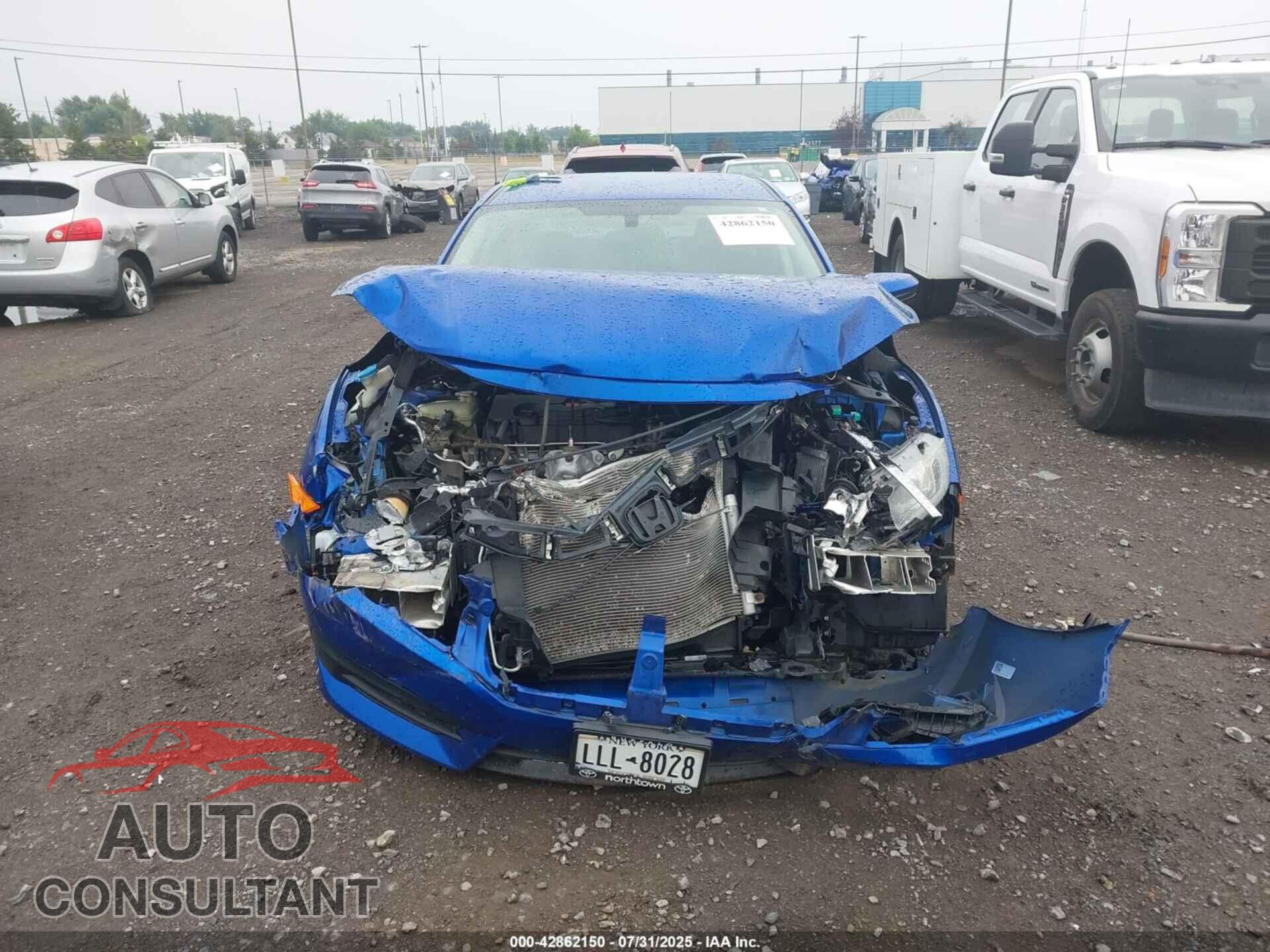 HONDA CIVIC 2017 - 19XFC2F58HE210672