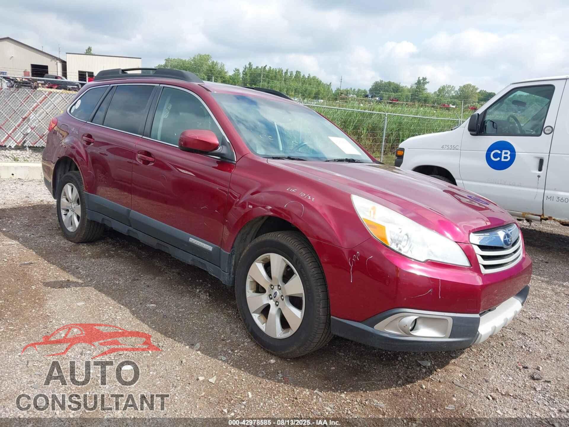SUBARU OUTBACK 2012 - 4S4BRDKCXC2246183
