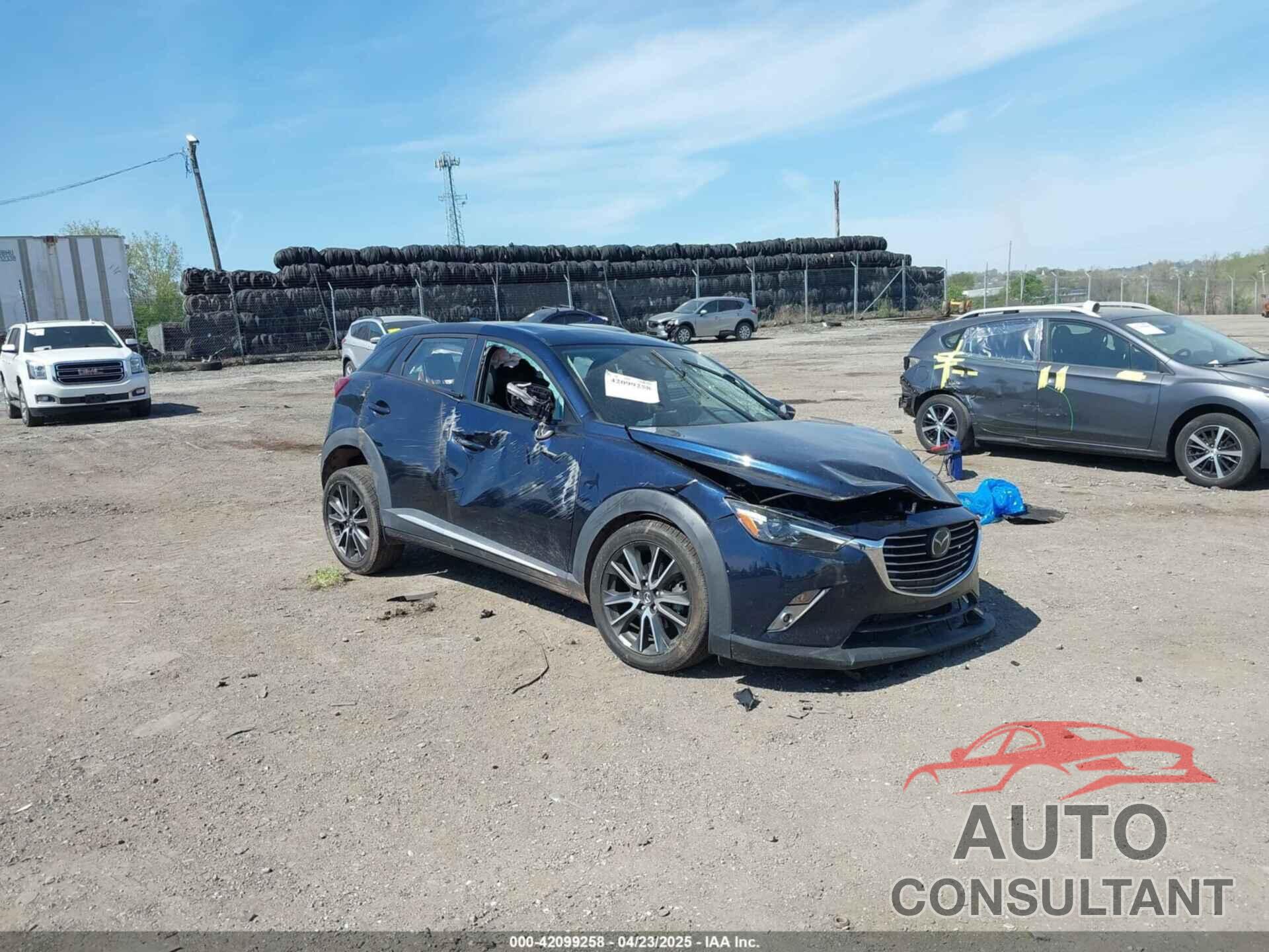 MAZDA CX-3 2016 - JM1DKBD78G0126132