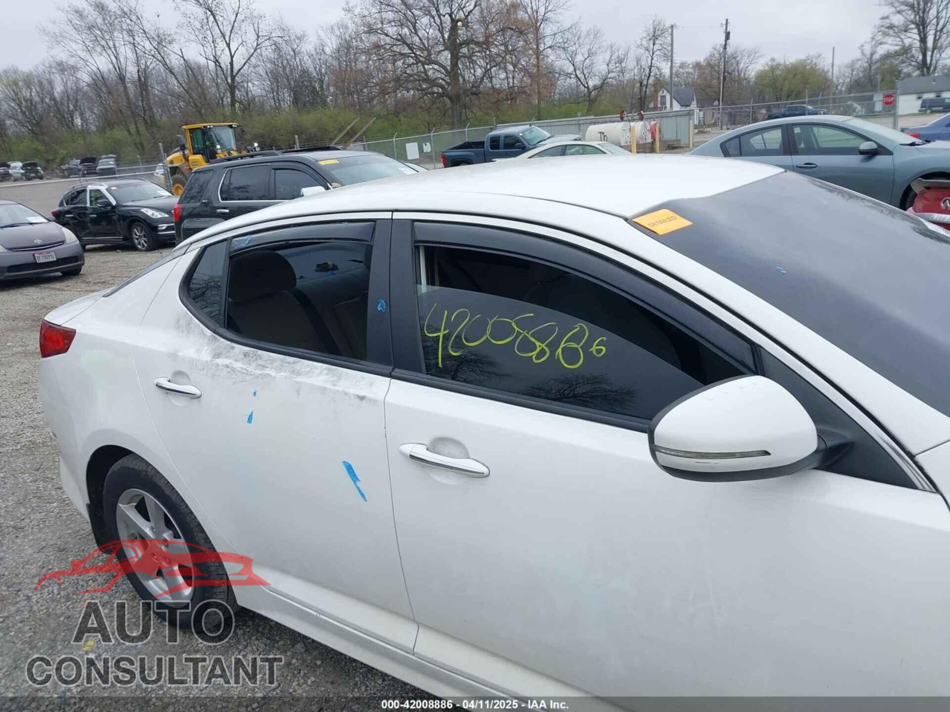 KIA OPTIMA 2015 - KNAGM4A71F5570944