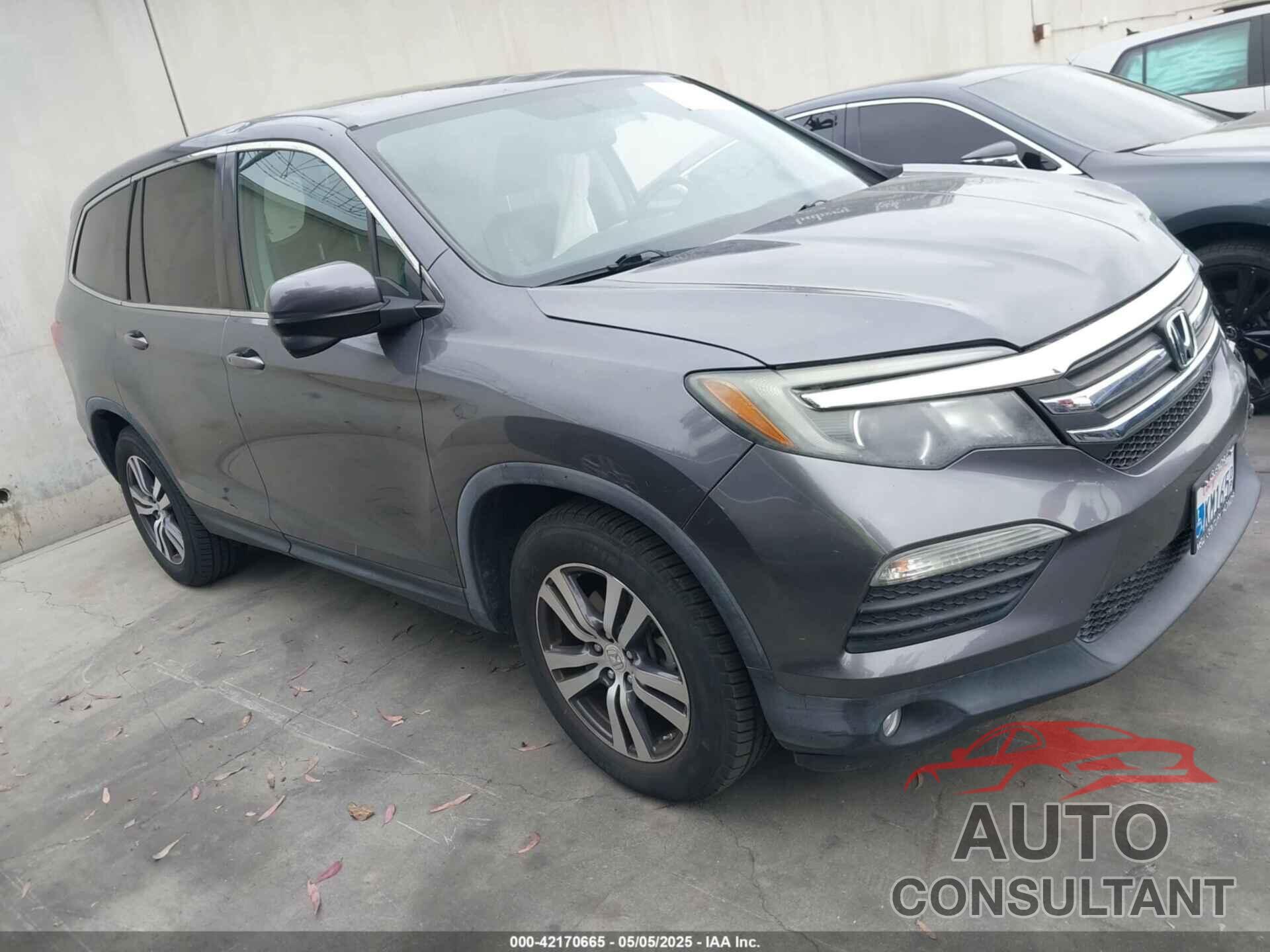HONDA PILOT 2016 - 5FNYF5H59GB040426