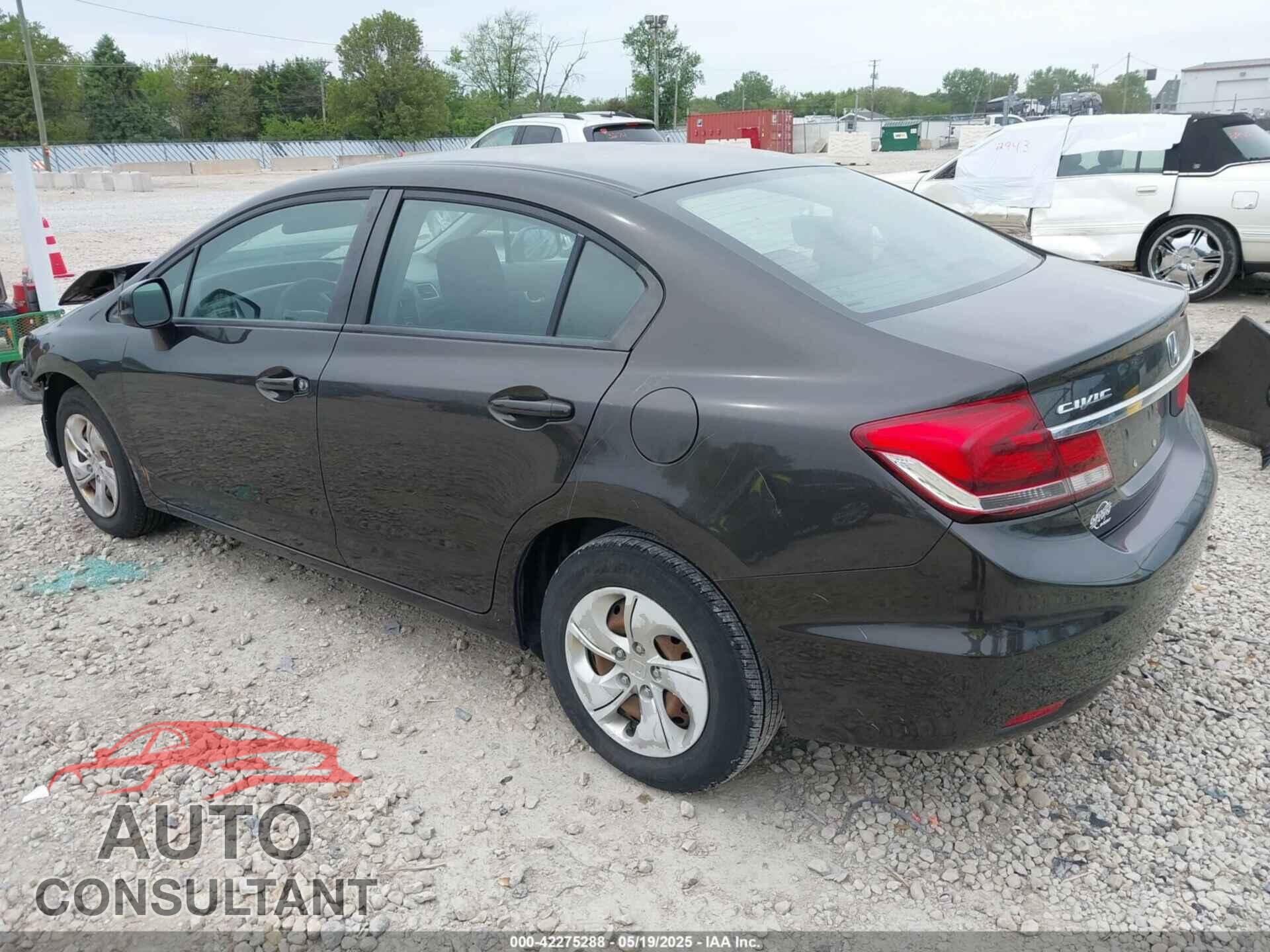 HONDA CIVIC 2013 - 19XFB2F53DE015480