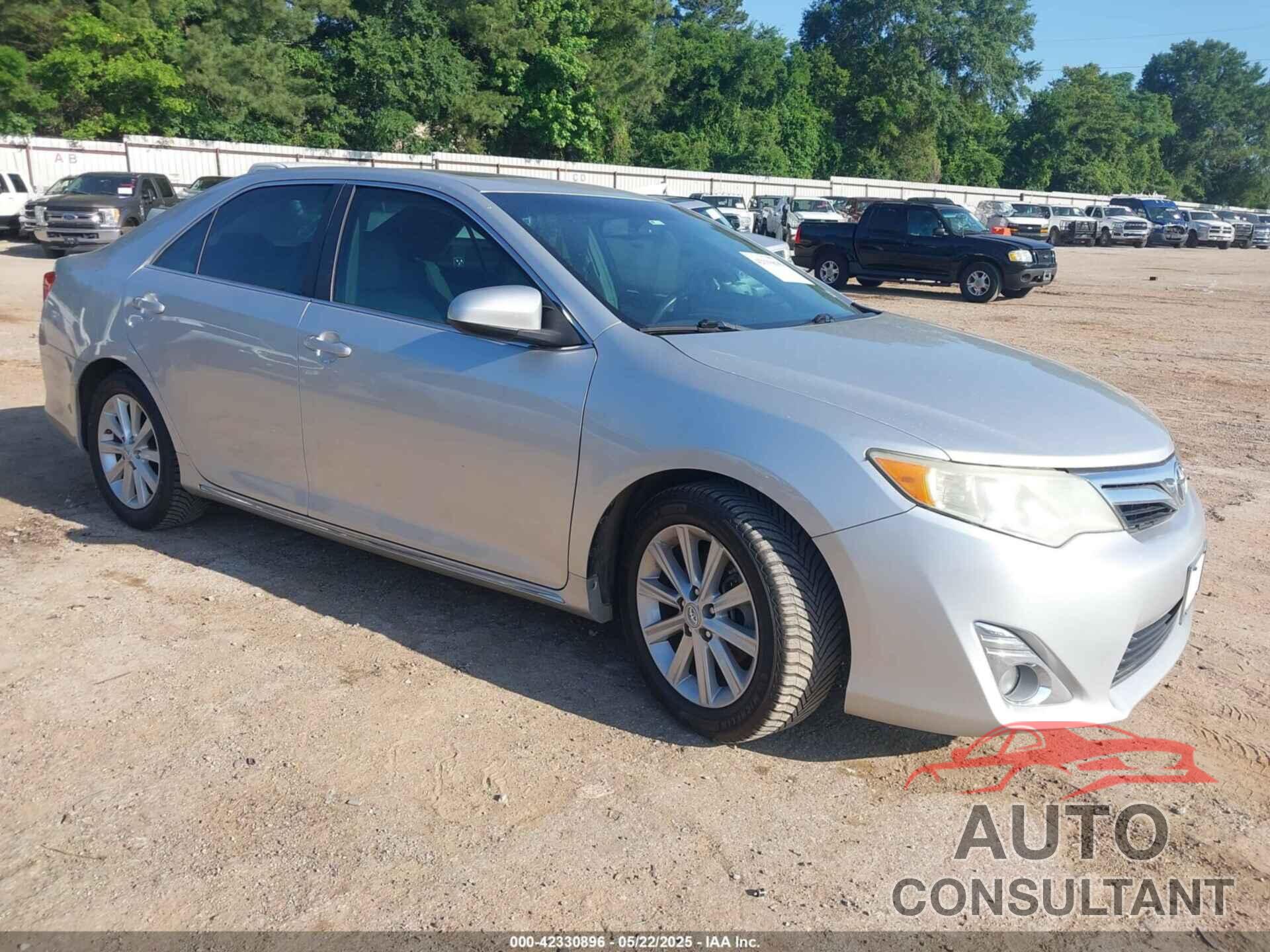 TOYOTA CAMRY 2012 - 4T1BK1FK9CU511698