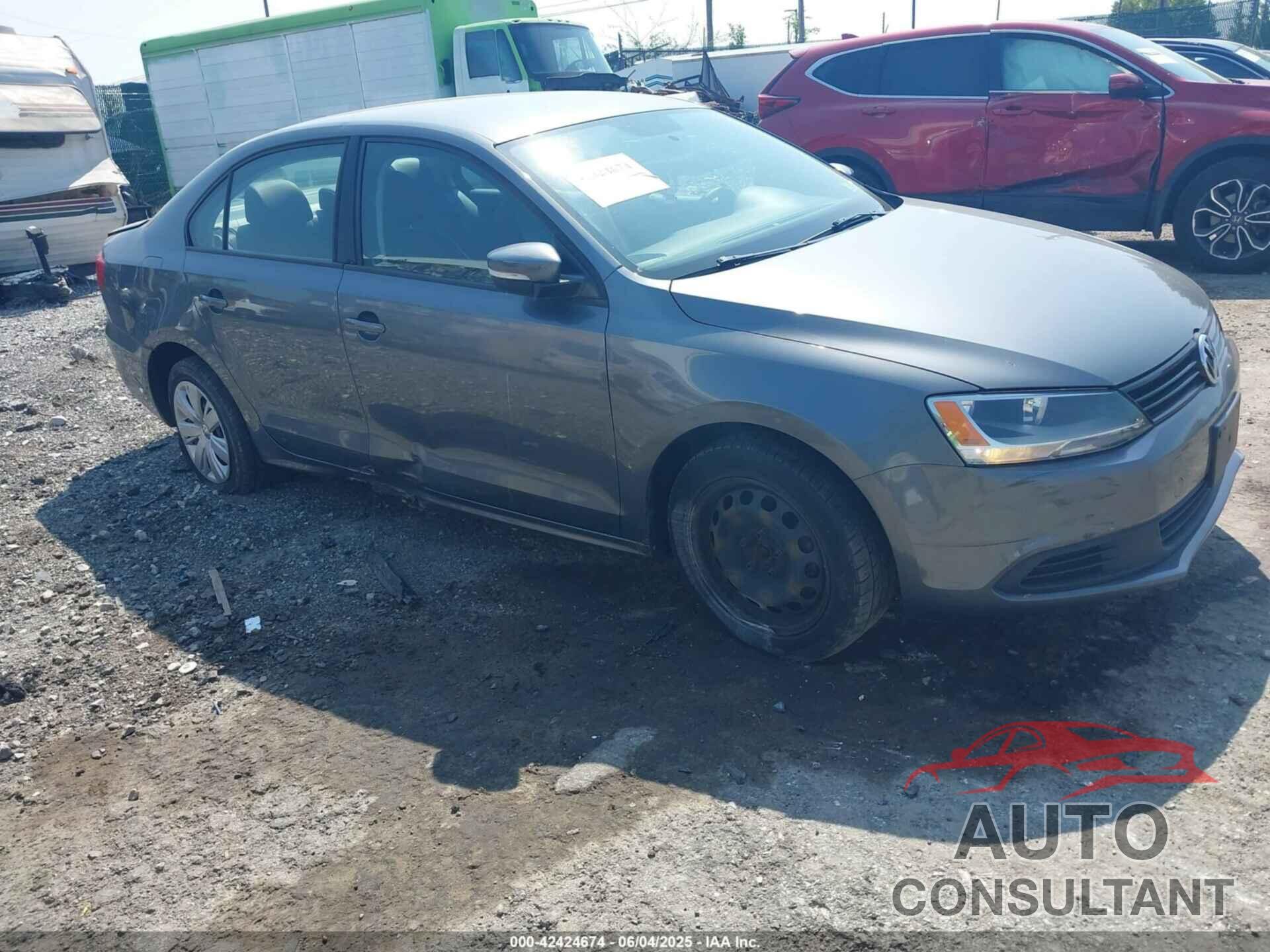 VOLKSWAGEN JETTA 2012 - 3VWDP7AJ0CM309754