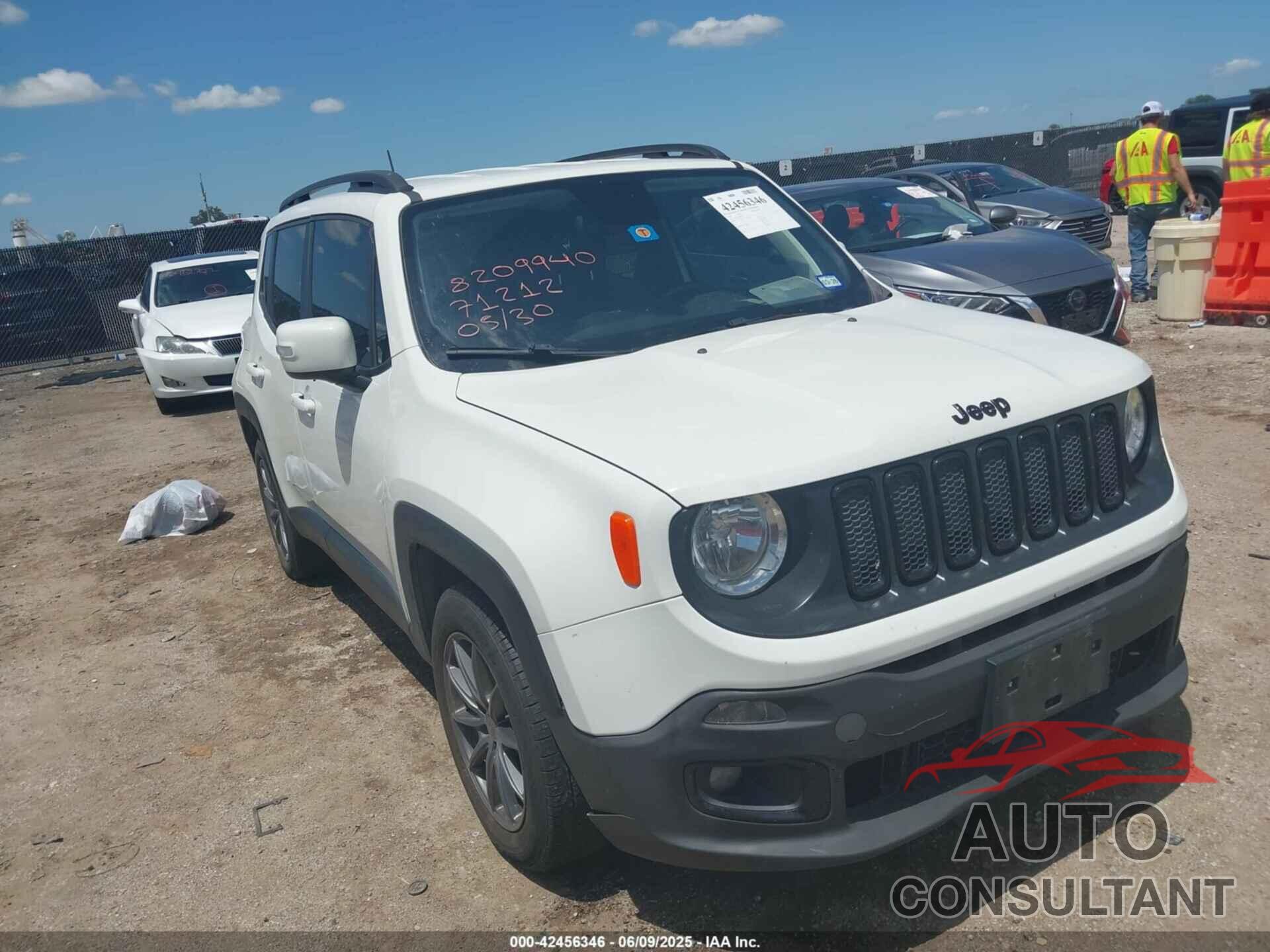 JEEP RENEGADE 2018 - ZACCJABB2JPJ71212