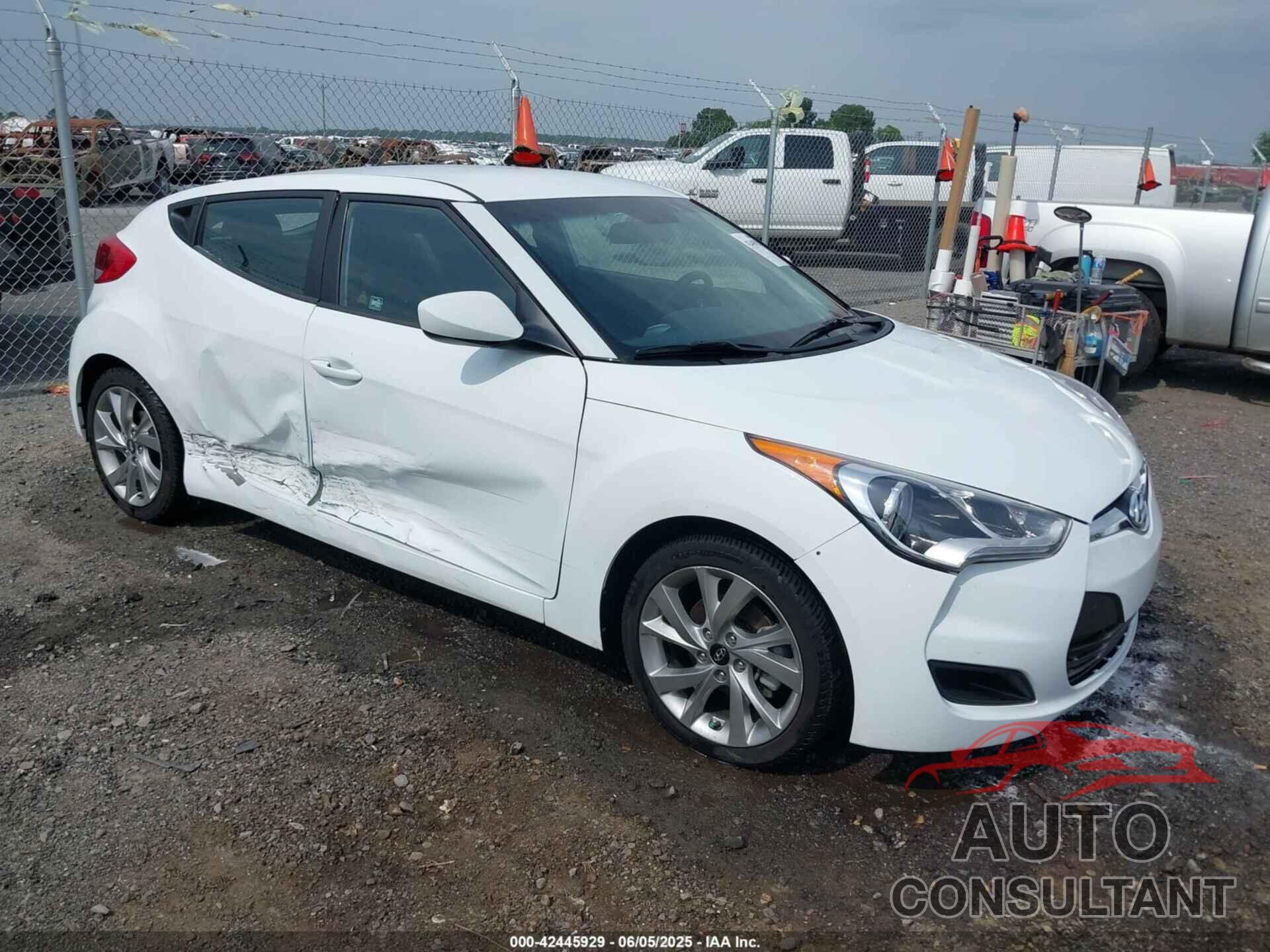 HYUNDAI VELOSTER 2016 - KMHTC6AD4GU297765