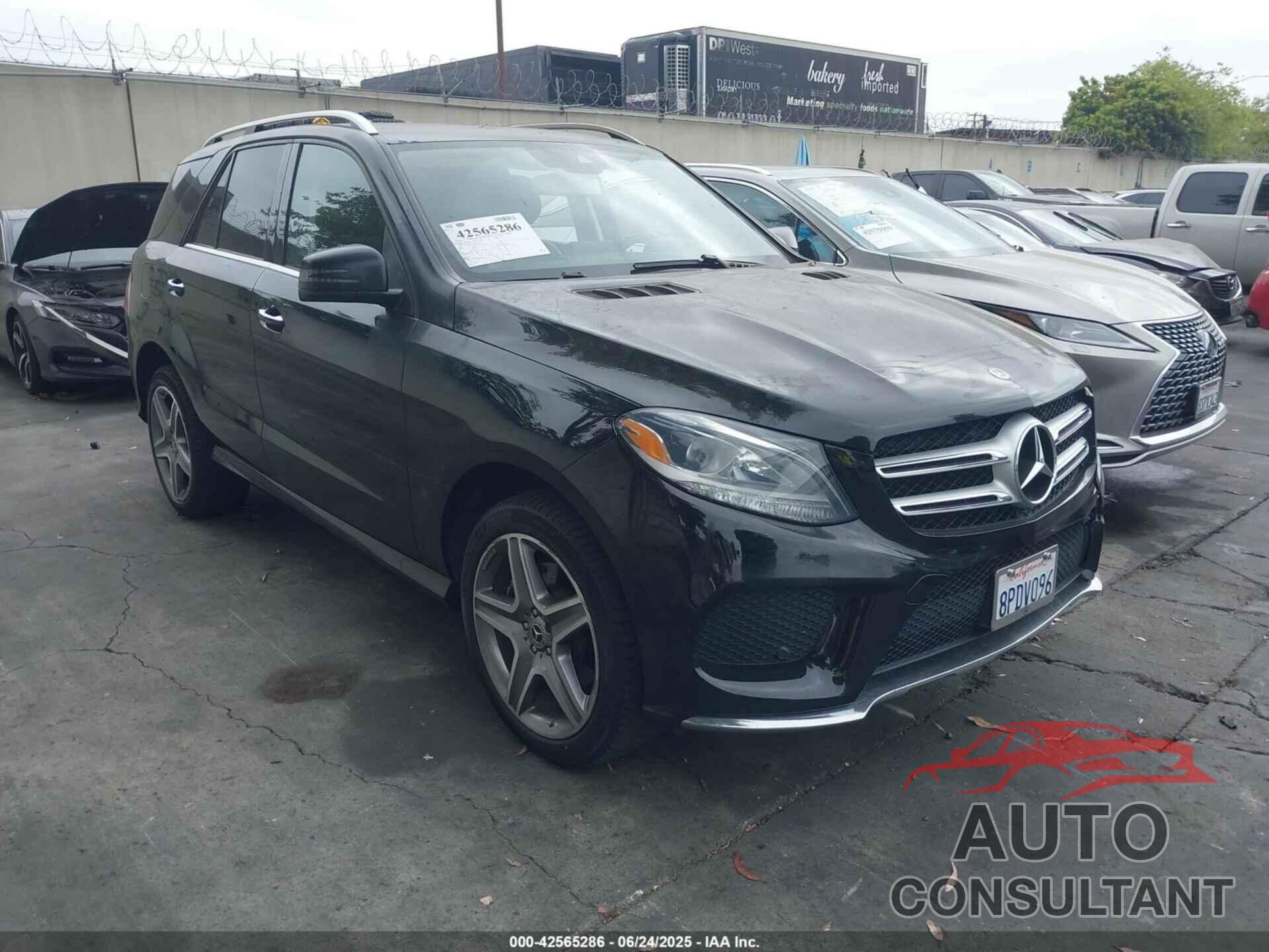 MERCEDES-BENZ GLE 350 2018 - 4JGDA5JB7JB061715