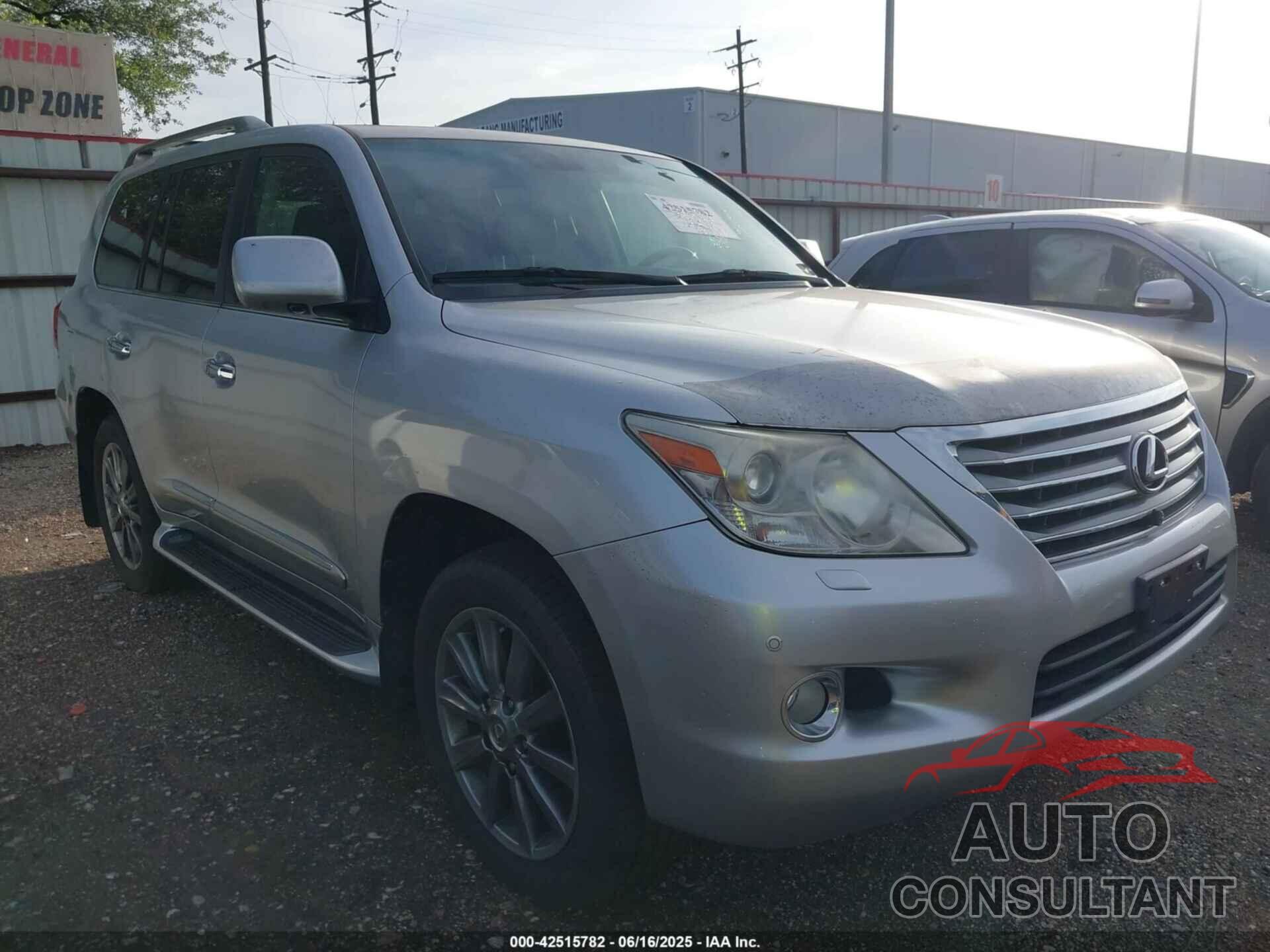 LEXUS LX 570 2011 - JTJHY7AX9B4068872