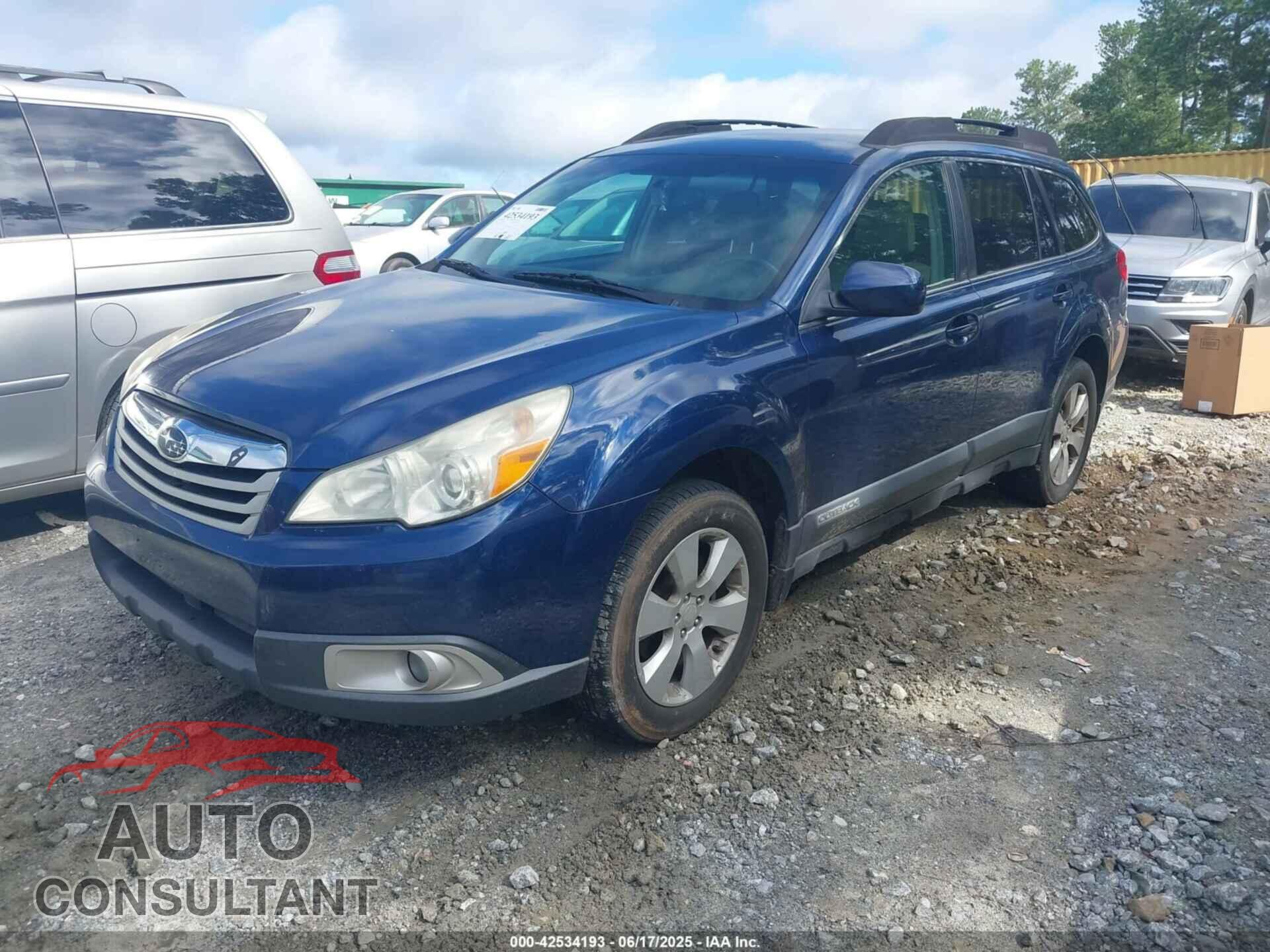 SUBARU OUTBACK 2011 - 4S4BRCCC5B3323768