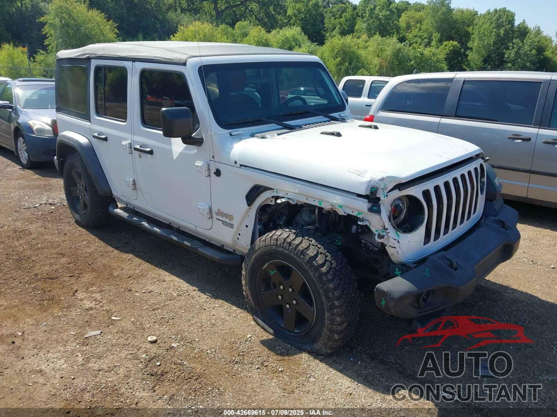 JEEP WRANGLER UNLIMITED 2018 - 1C4HJXDG1JW274886