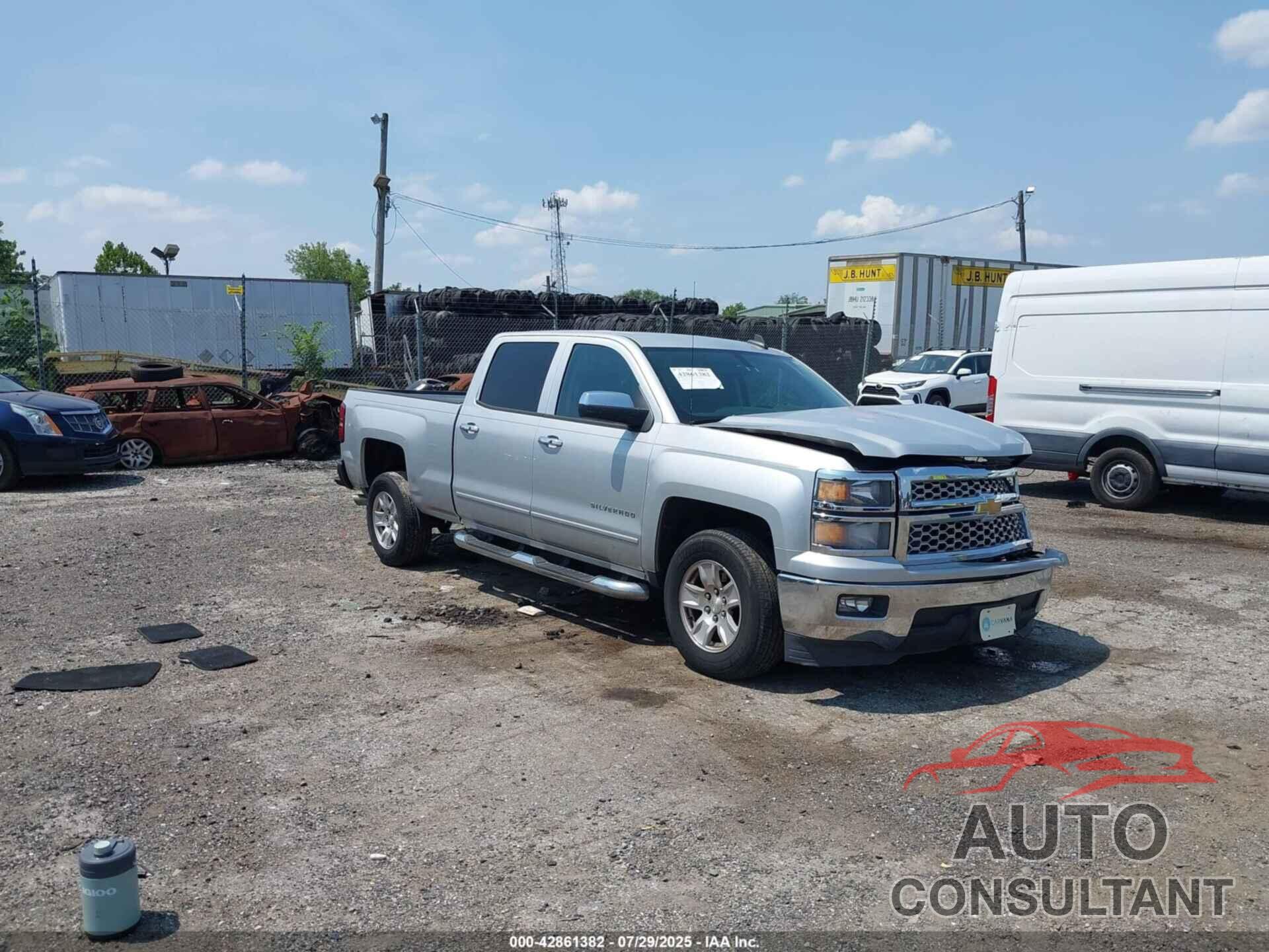 CHEVROLET SILVERADO 1500 2015 - 3GCPCREH9FG315800