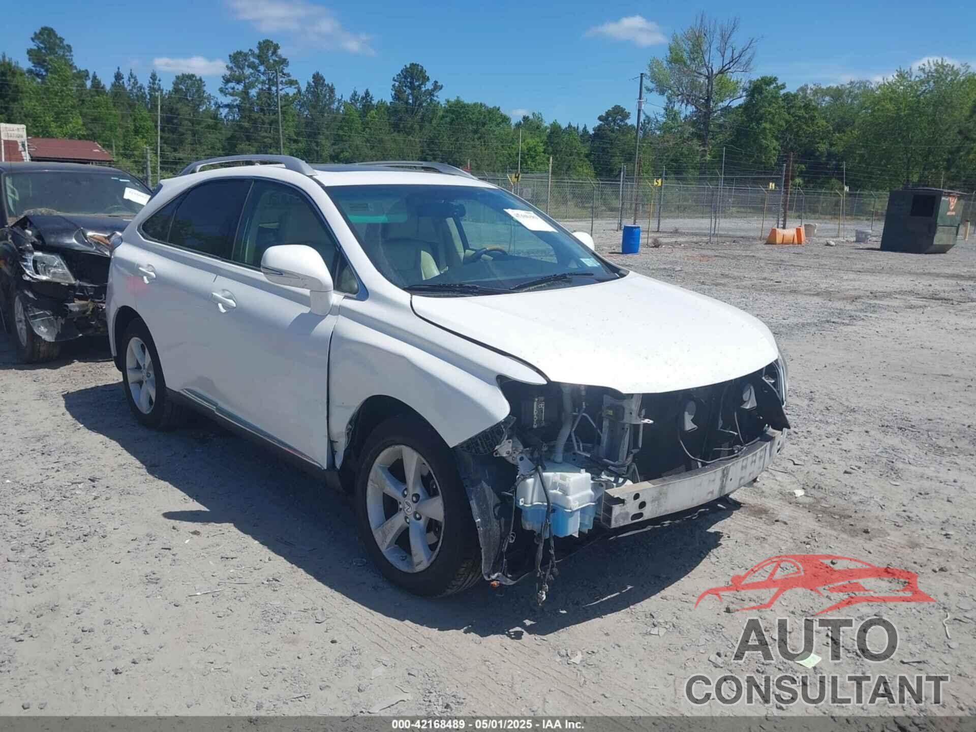 LEXUS RX 350 2010 - 2T2BK1BA3AC066236