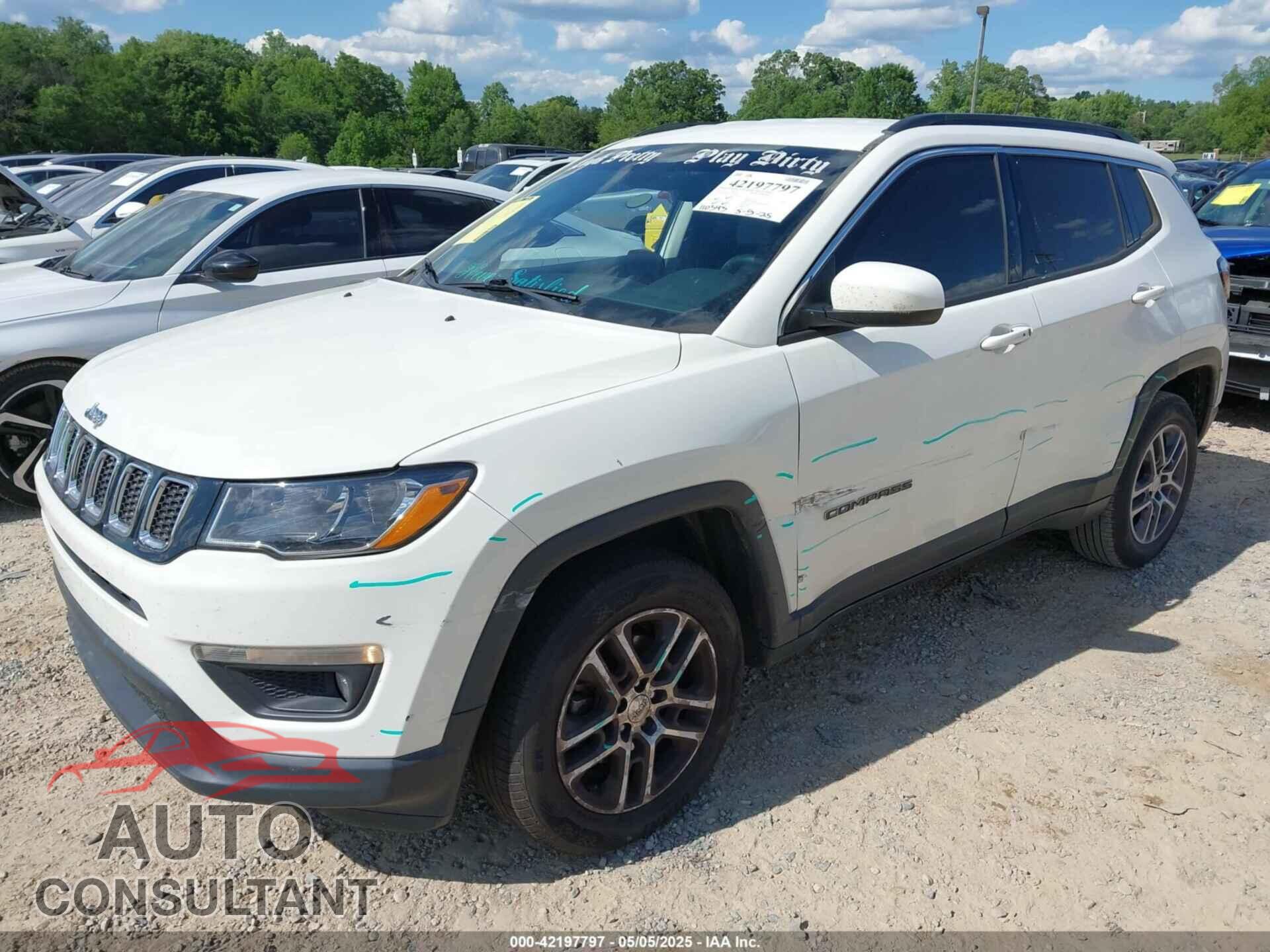 JEEP NEW COMPASS 2017 - 3C4NJDBB3HT688695