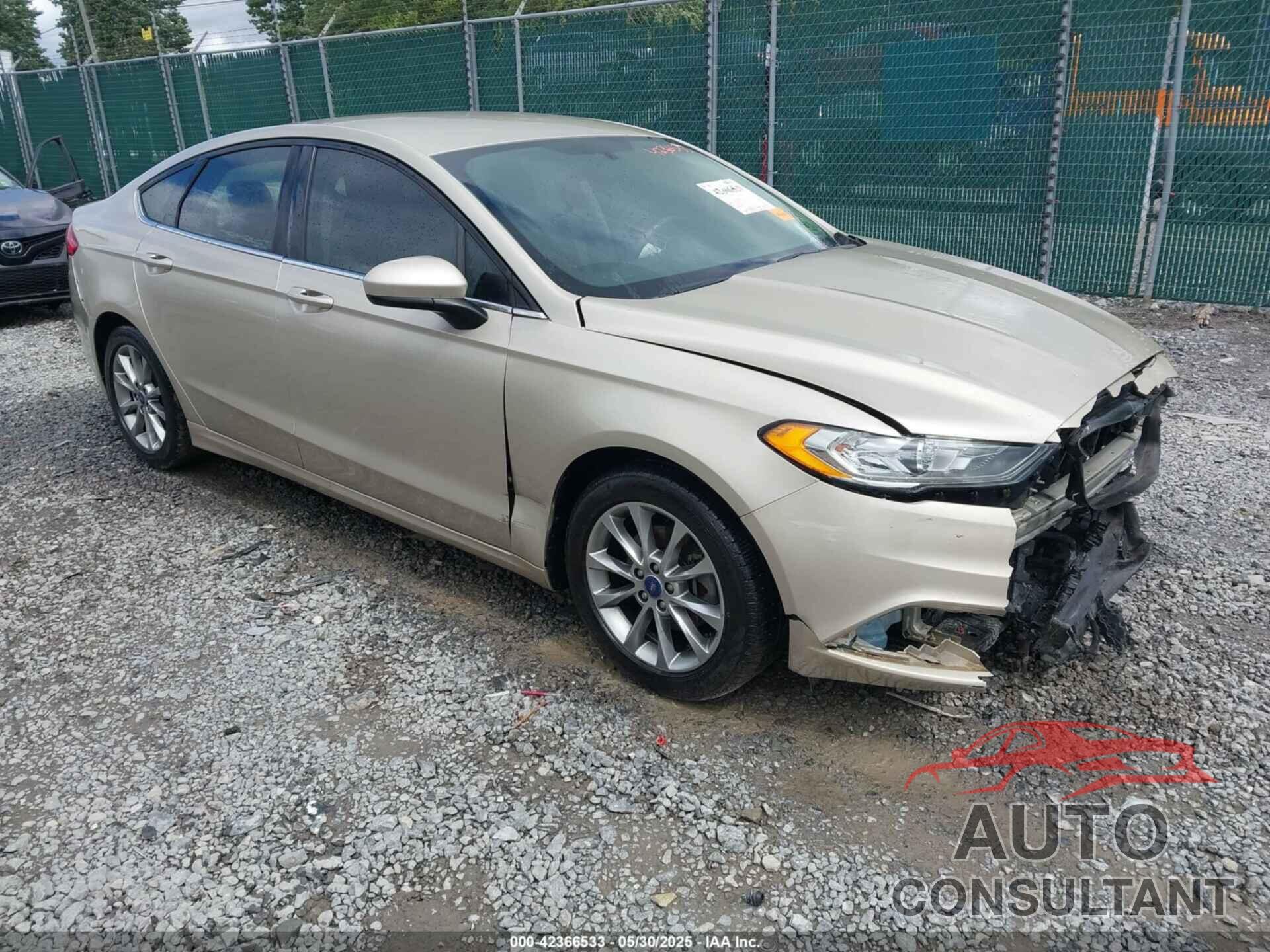 FORD FUSION 2017 - 3FA6P0H71HR391894