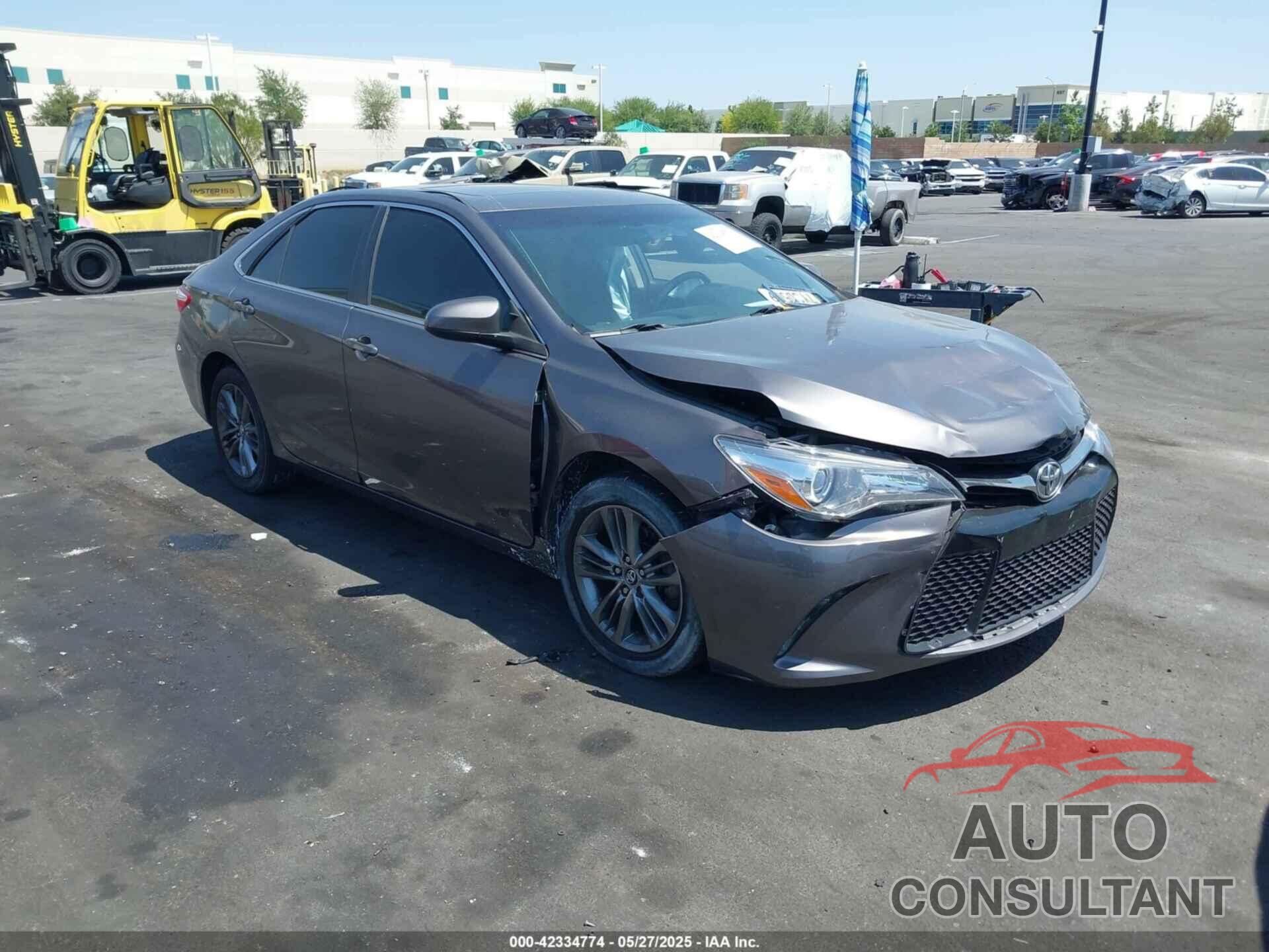 TOYOTA CAMRY 2017 - 4T1BF1FK6HU428192