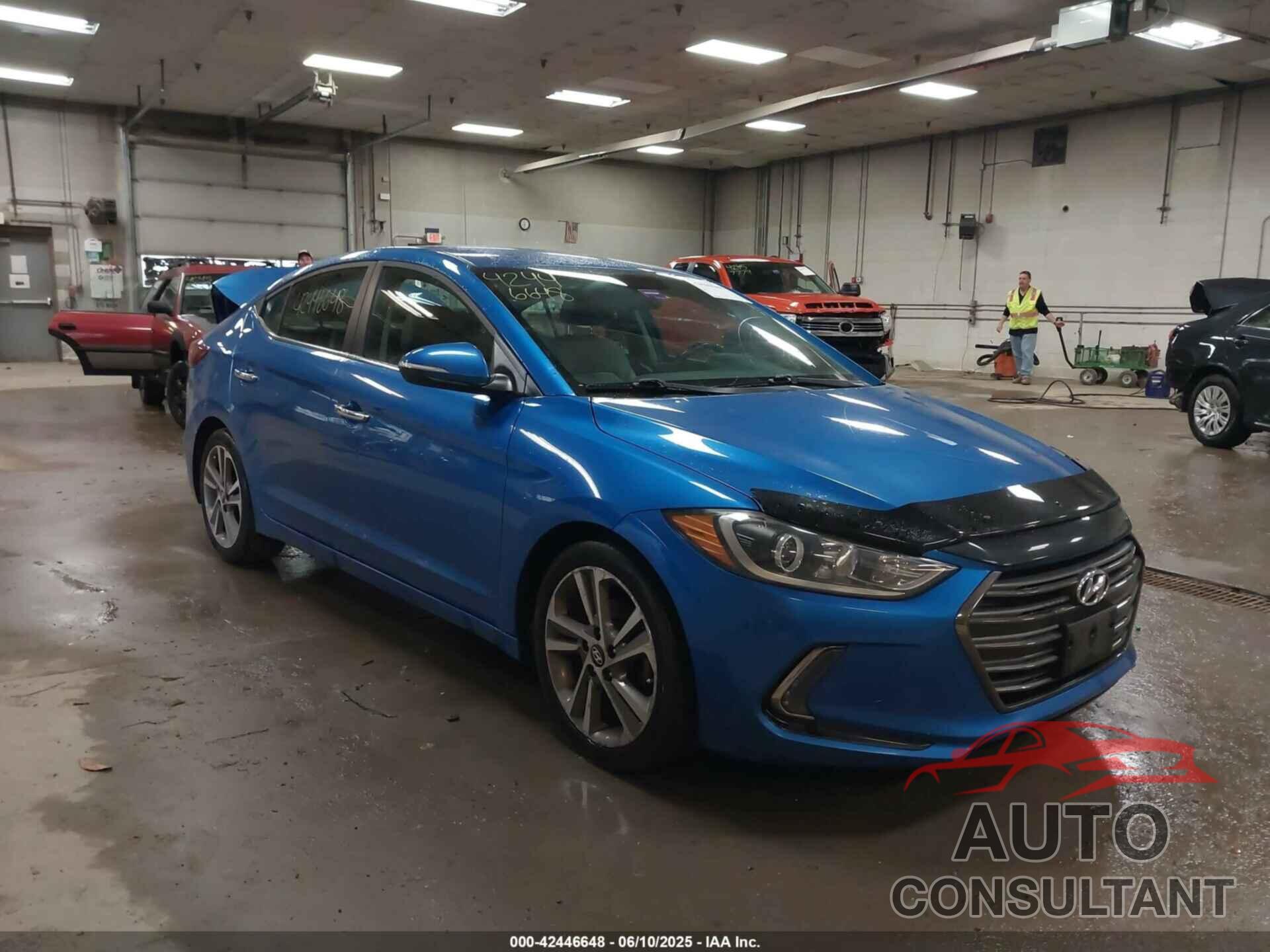 HYUNDAI ELANTRA 2017 - 5NPD84LFXHH093397