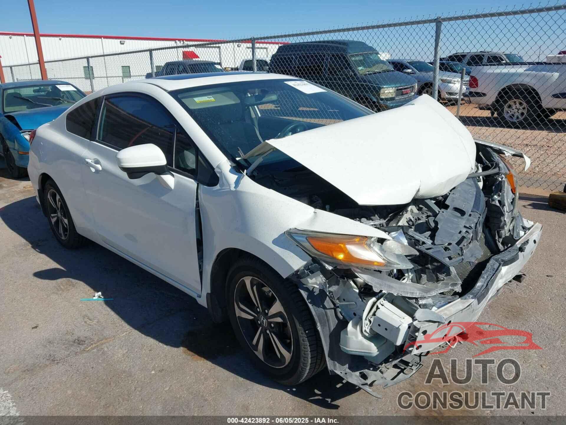 HONDA CIVIC 2015 - 2HGFG3B86FH526455