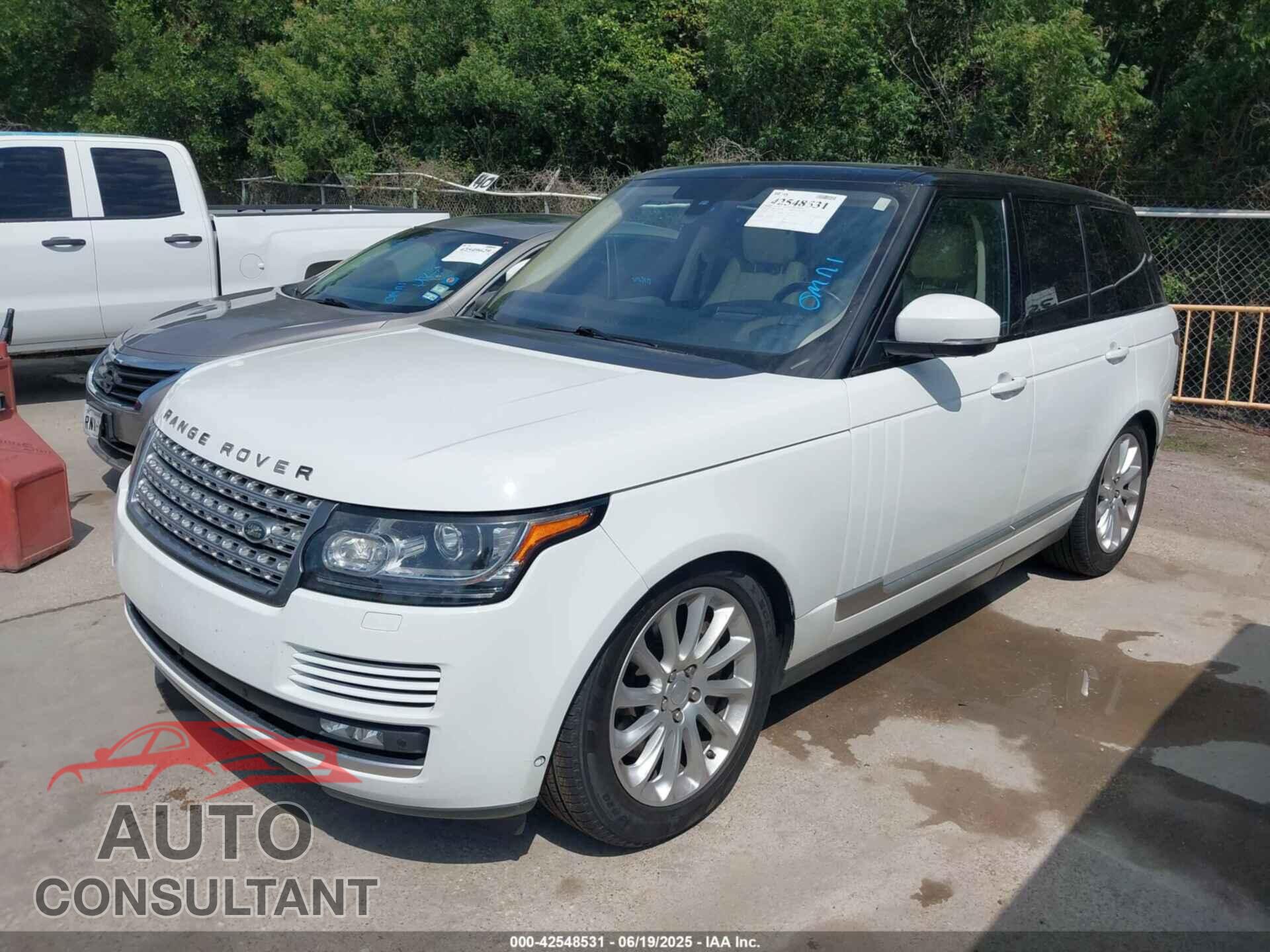 LAND ROVER RANGE ROVER 2016 - SALGS2VF9GA267314