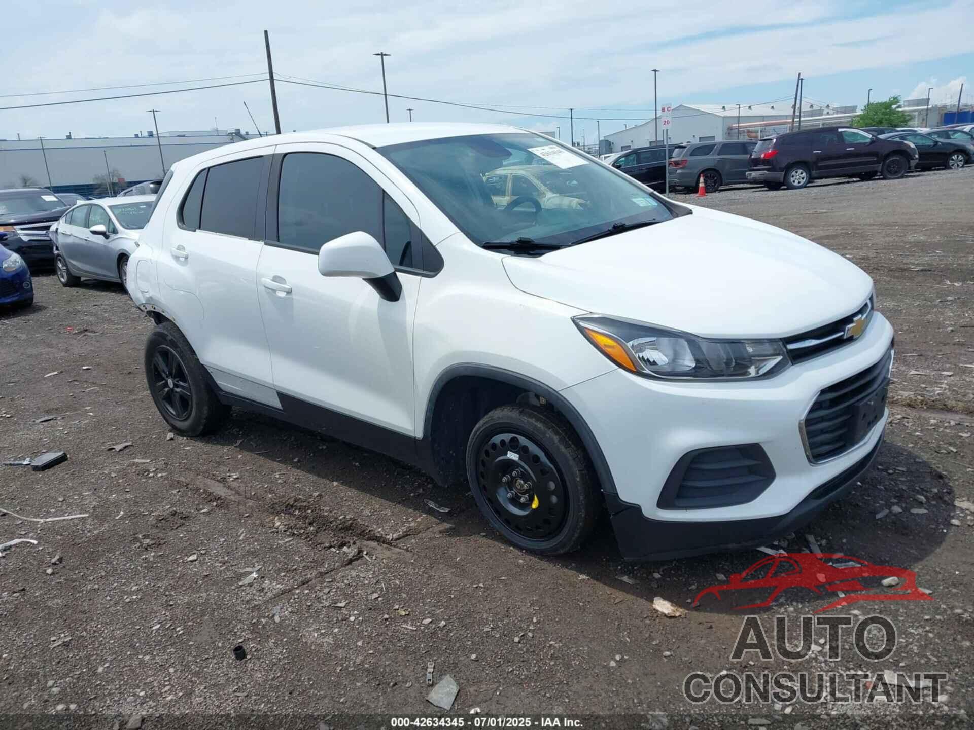 CHEVROLET TRAX 2020 - KL7CJKSB1LB322558
