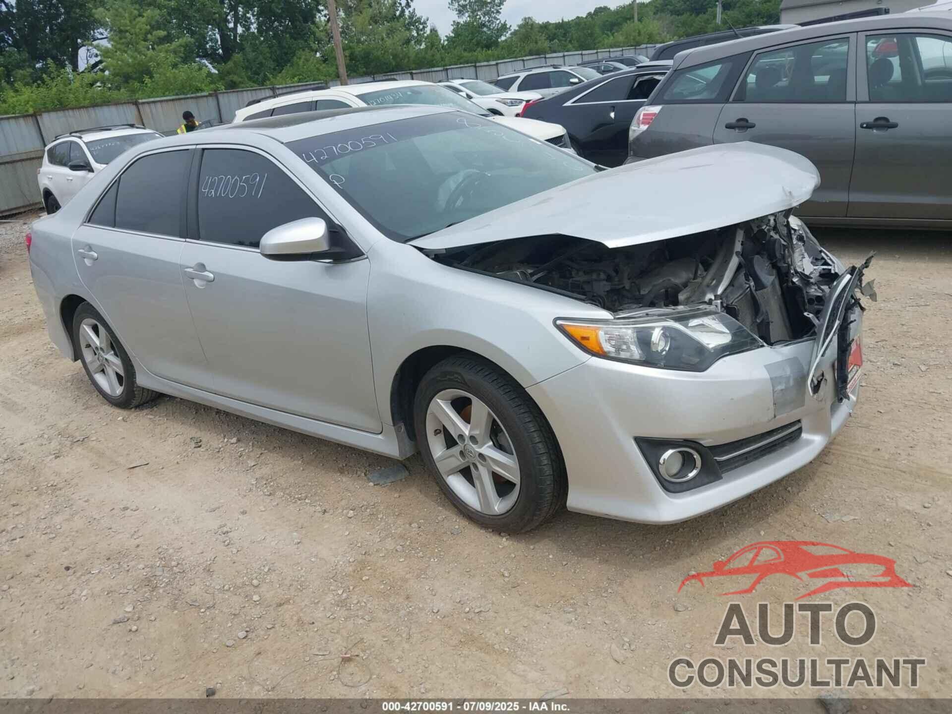 TOYOTA CAMRY 2014 - 4T1BF1FK2EU850746