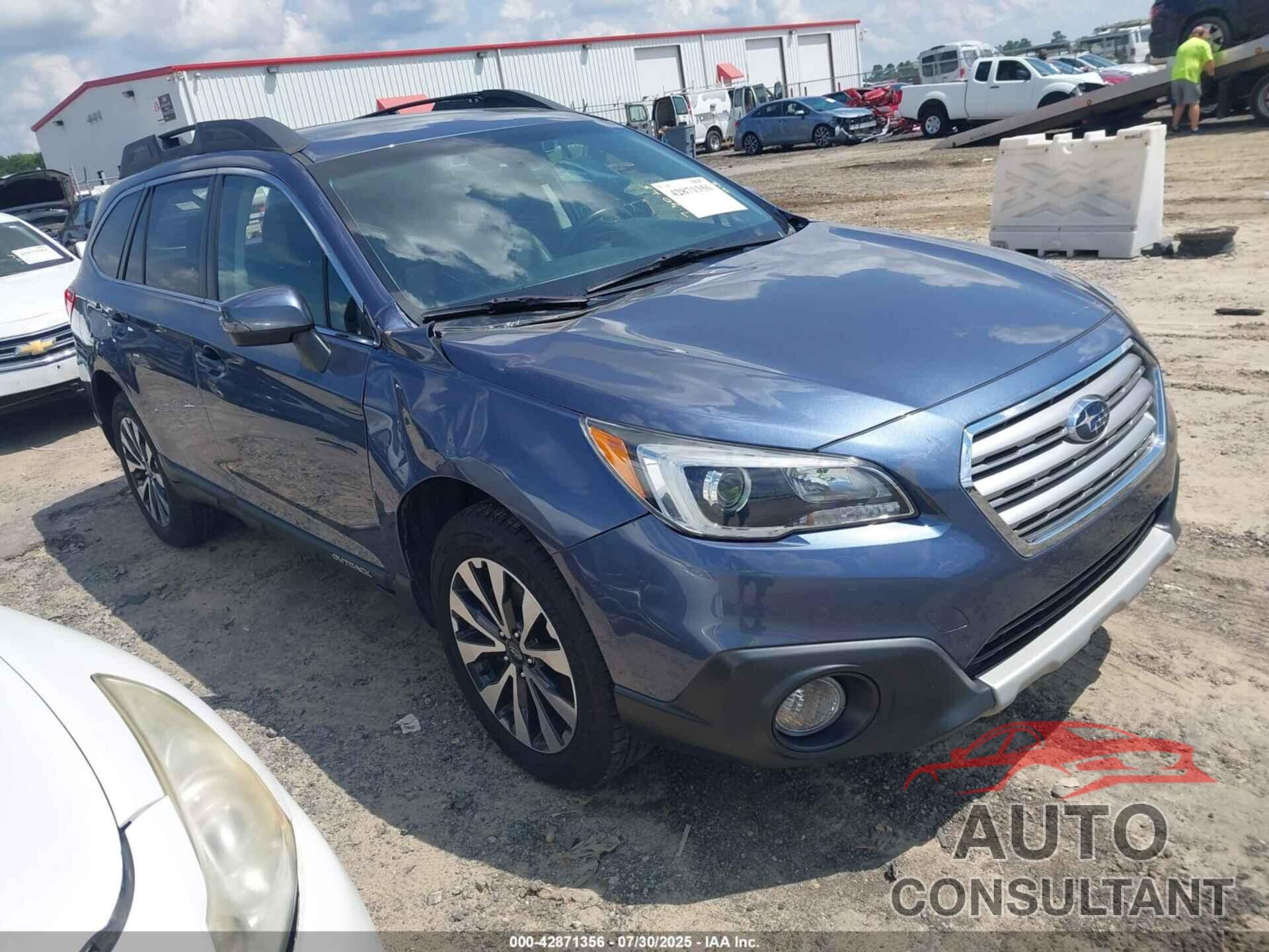 SUBARU OUTBACK 2017 - 4S4BSANC5H3265109